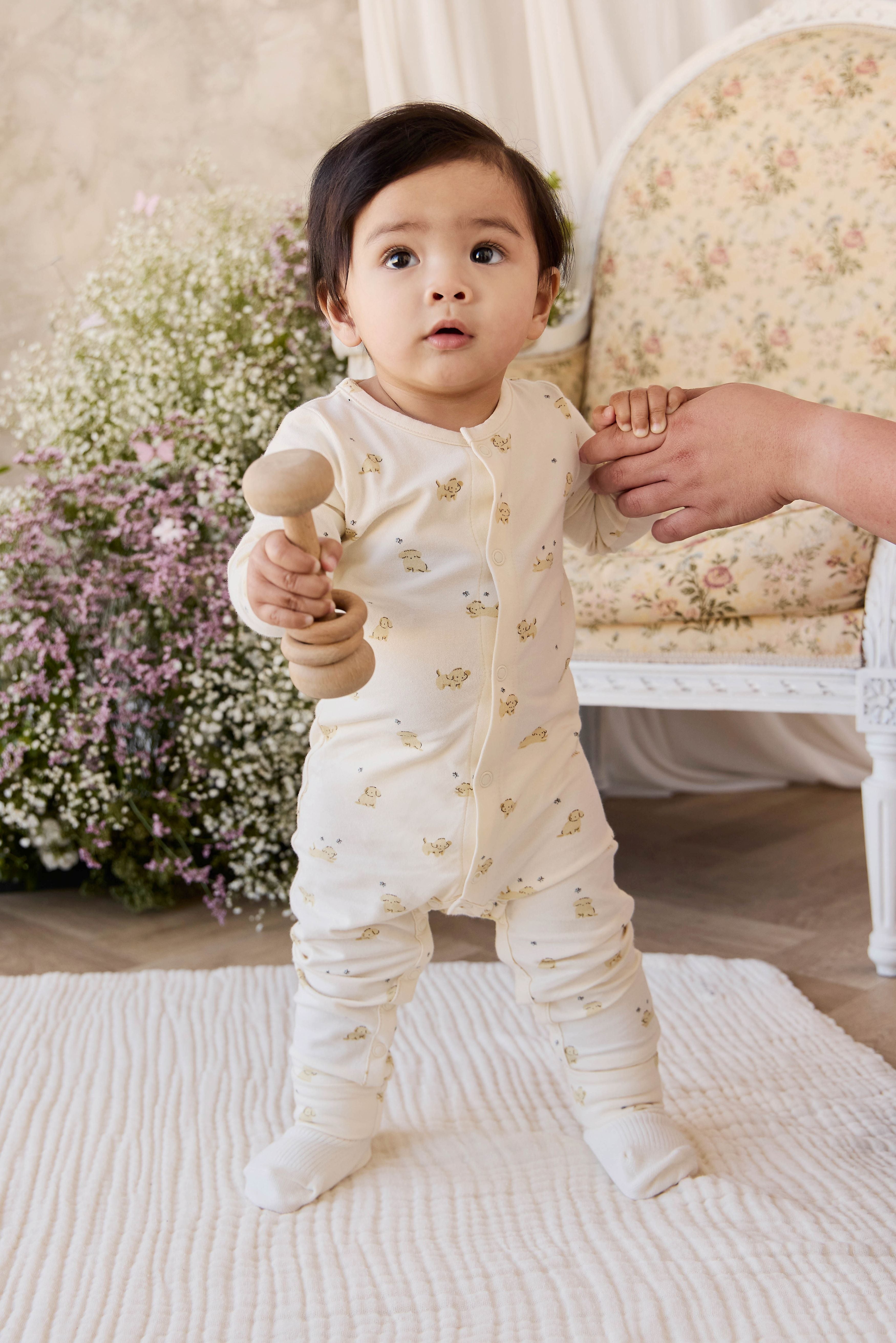 Organic Cotton Dakota Onepiece - Playful Honey