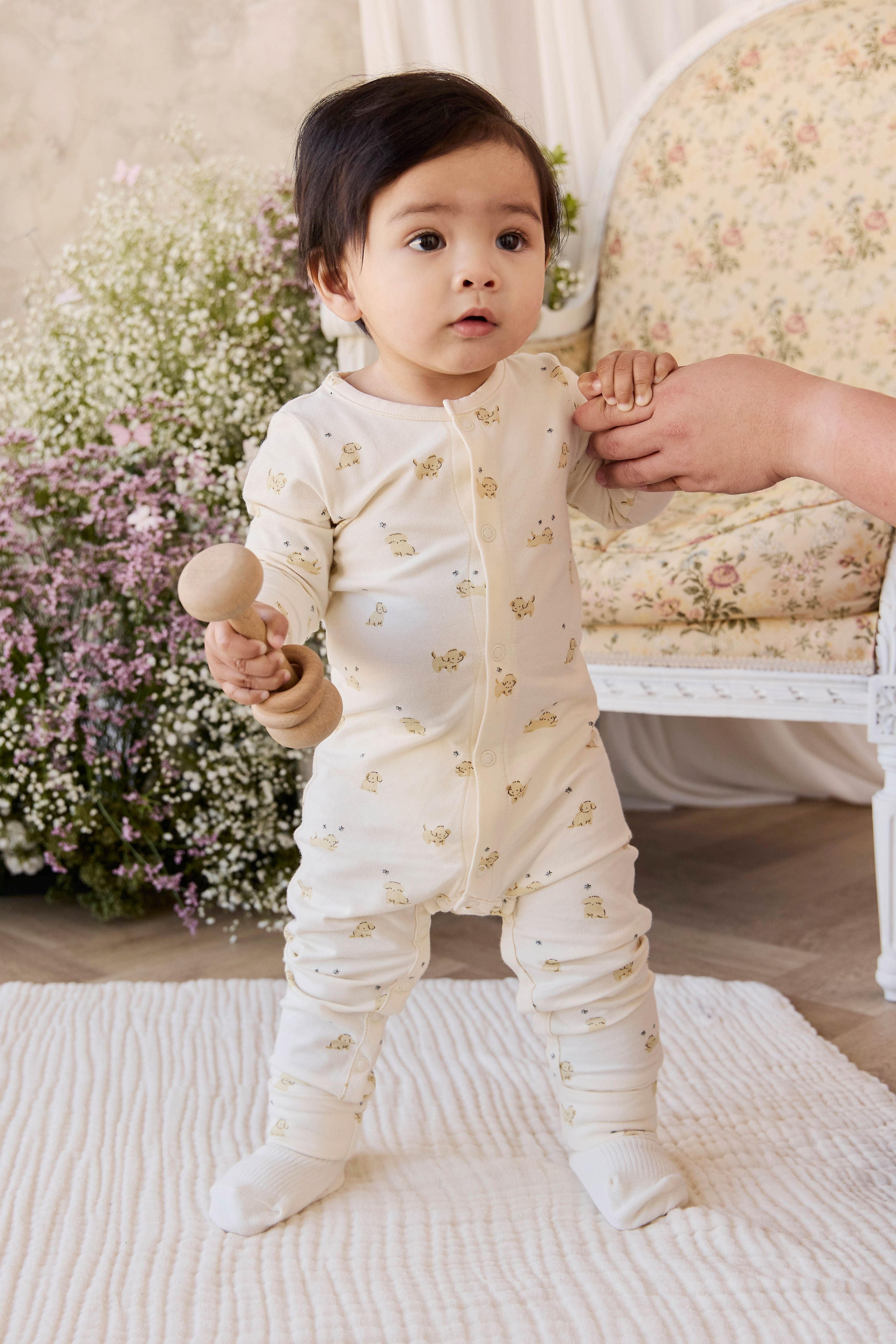 Organic Cotton Dakota Onepiece - Playful Honey