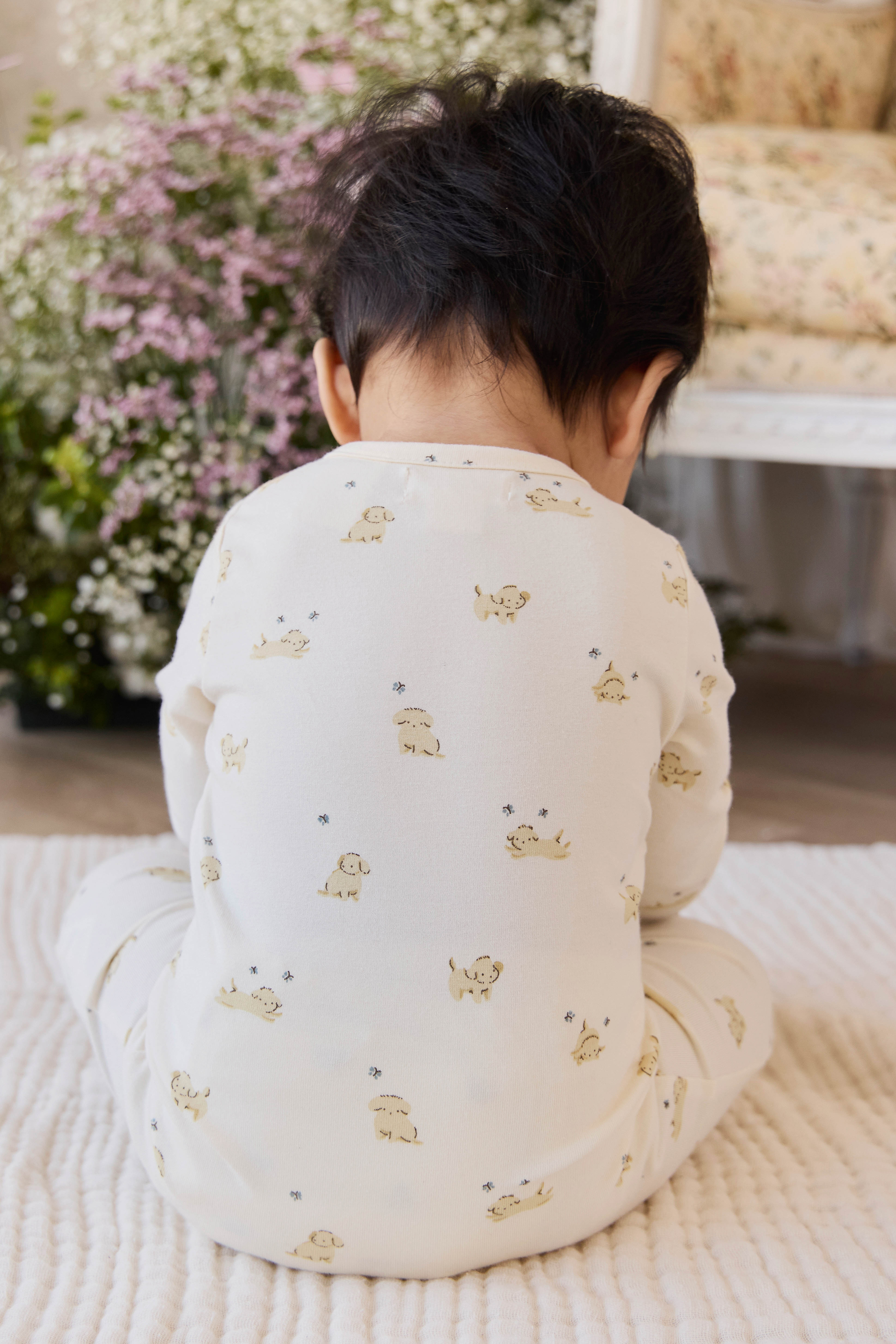 Organic Cotton Dakota Onepiece - Playful Honey