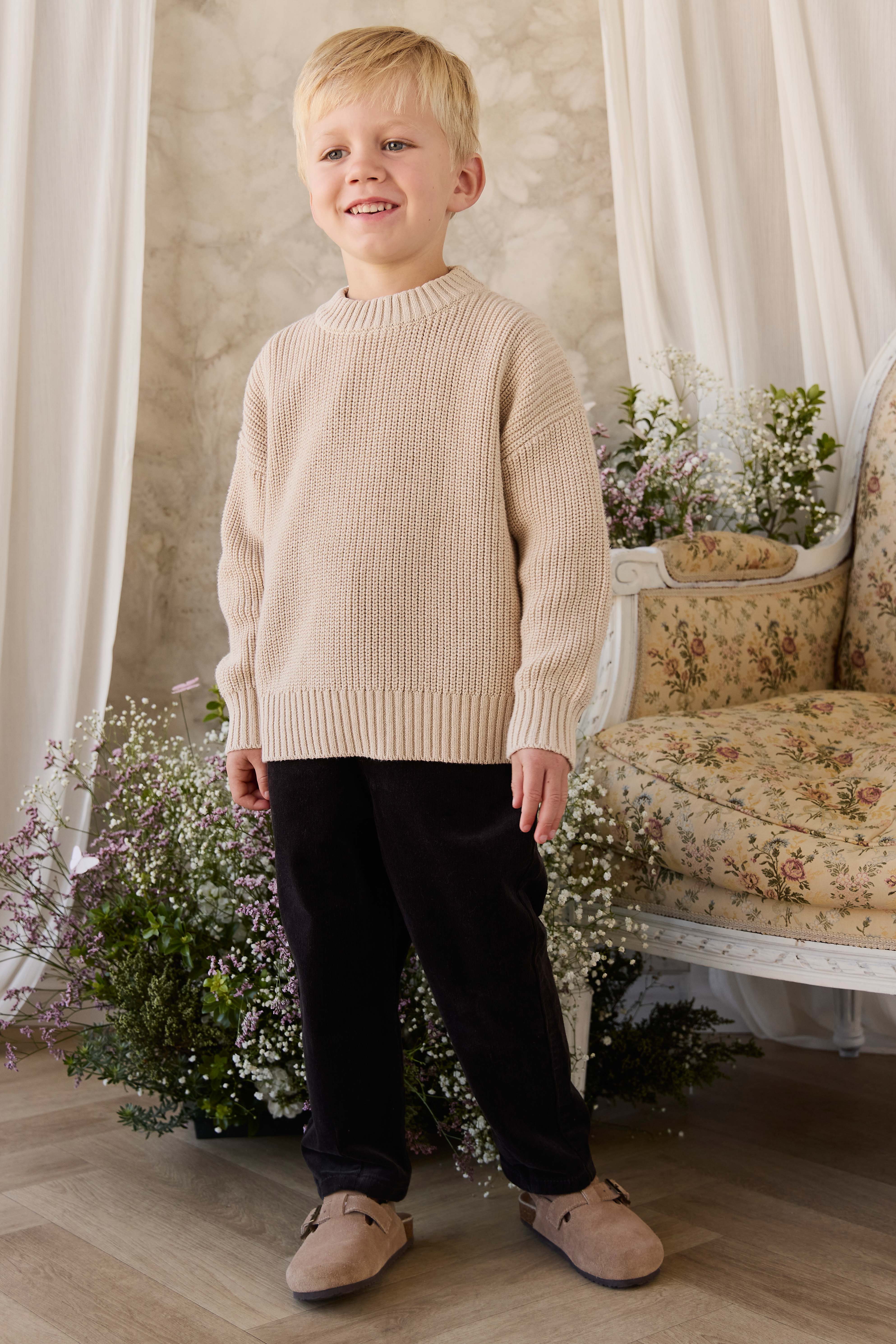 Johan Jumper - Vintage Linen