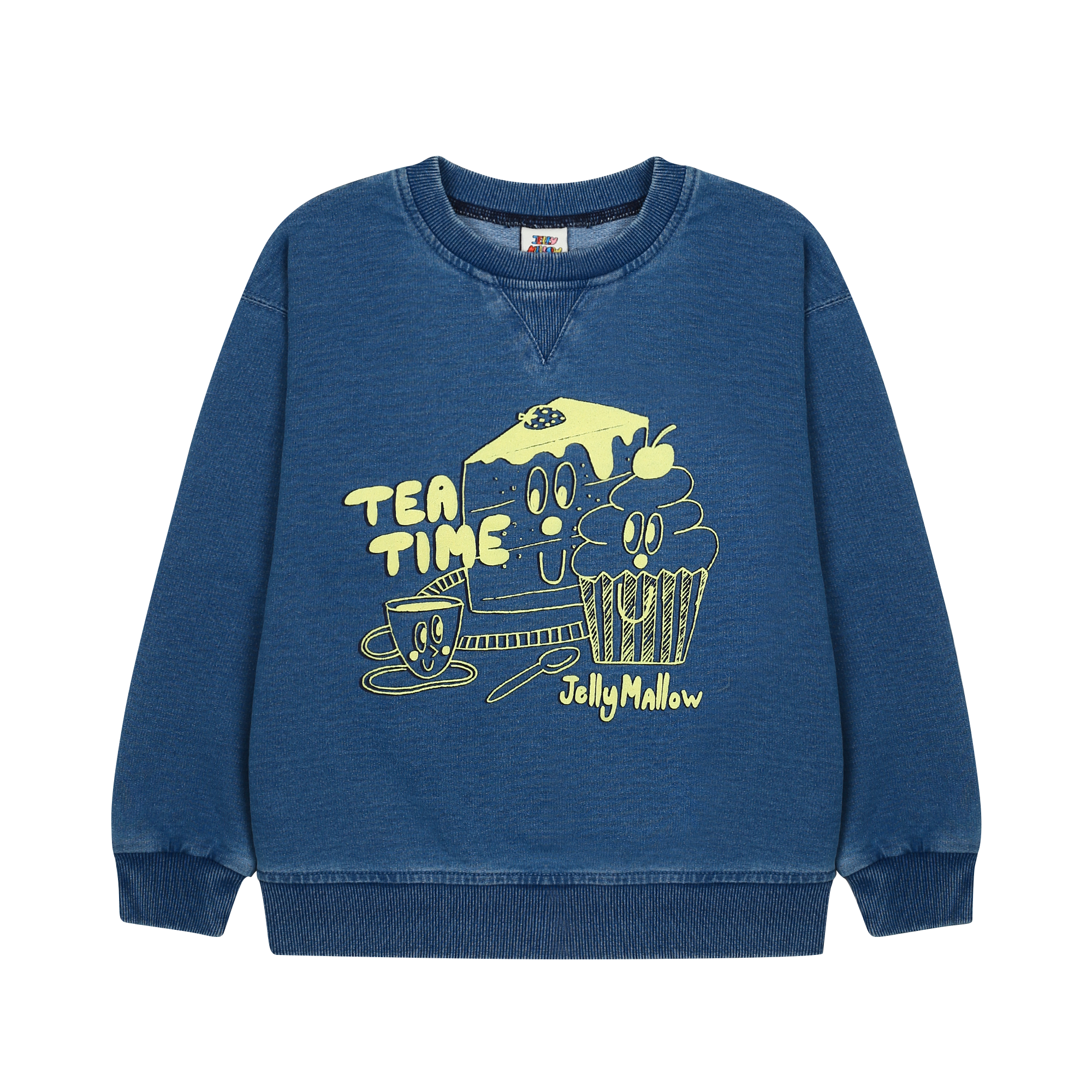 Tea Time Sweatshirt - Denim