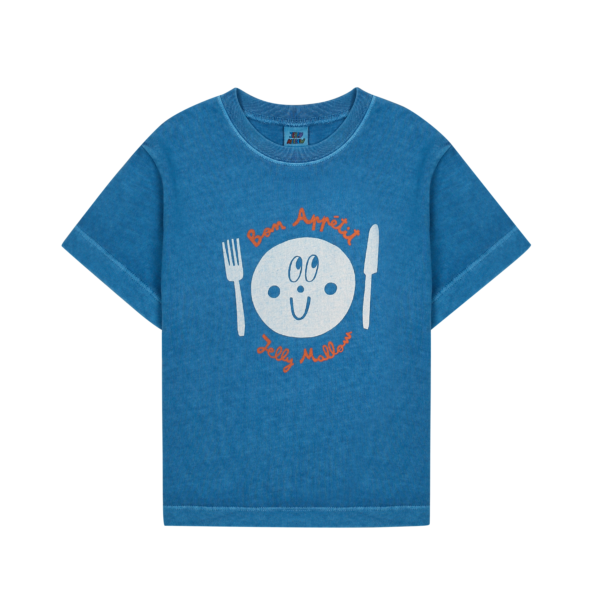 Bon Appetit Pigment T-Shirt - Blue