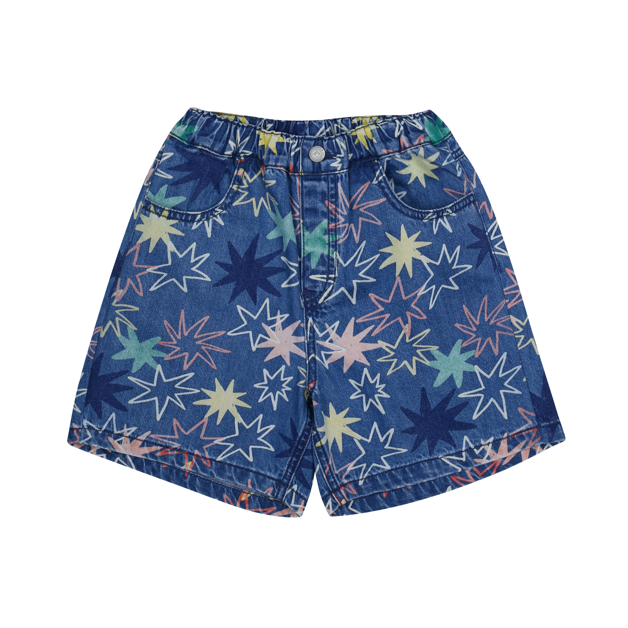 Spark Denim Shorts - Blue