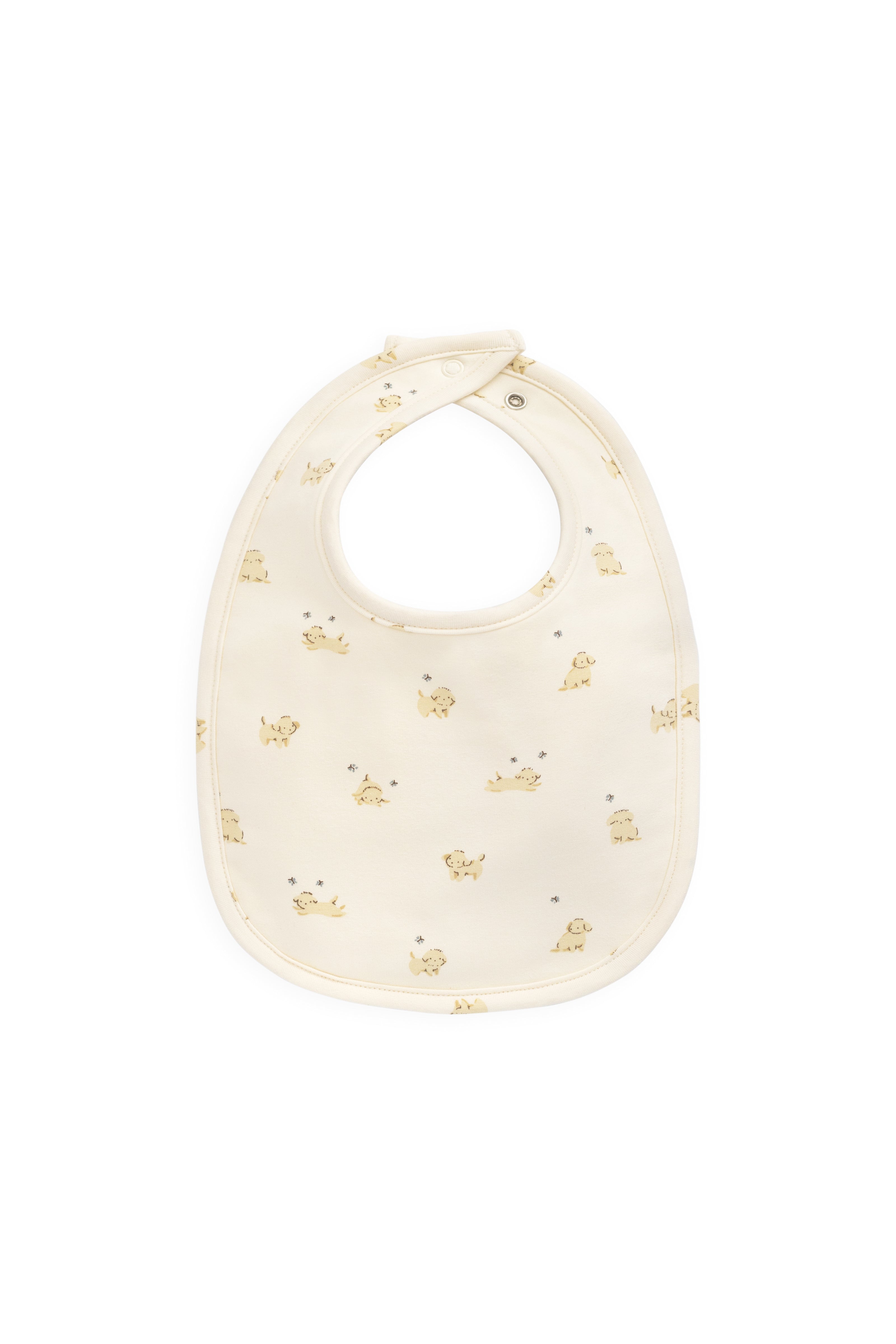 Organic Cotton Bib - Playful Honey