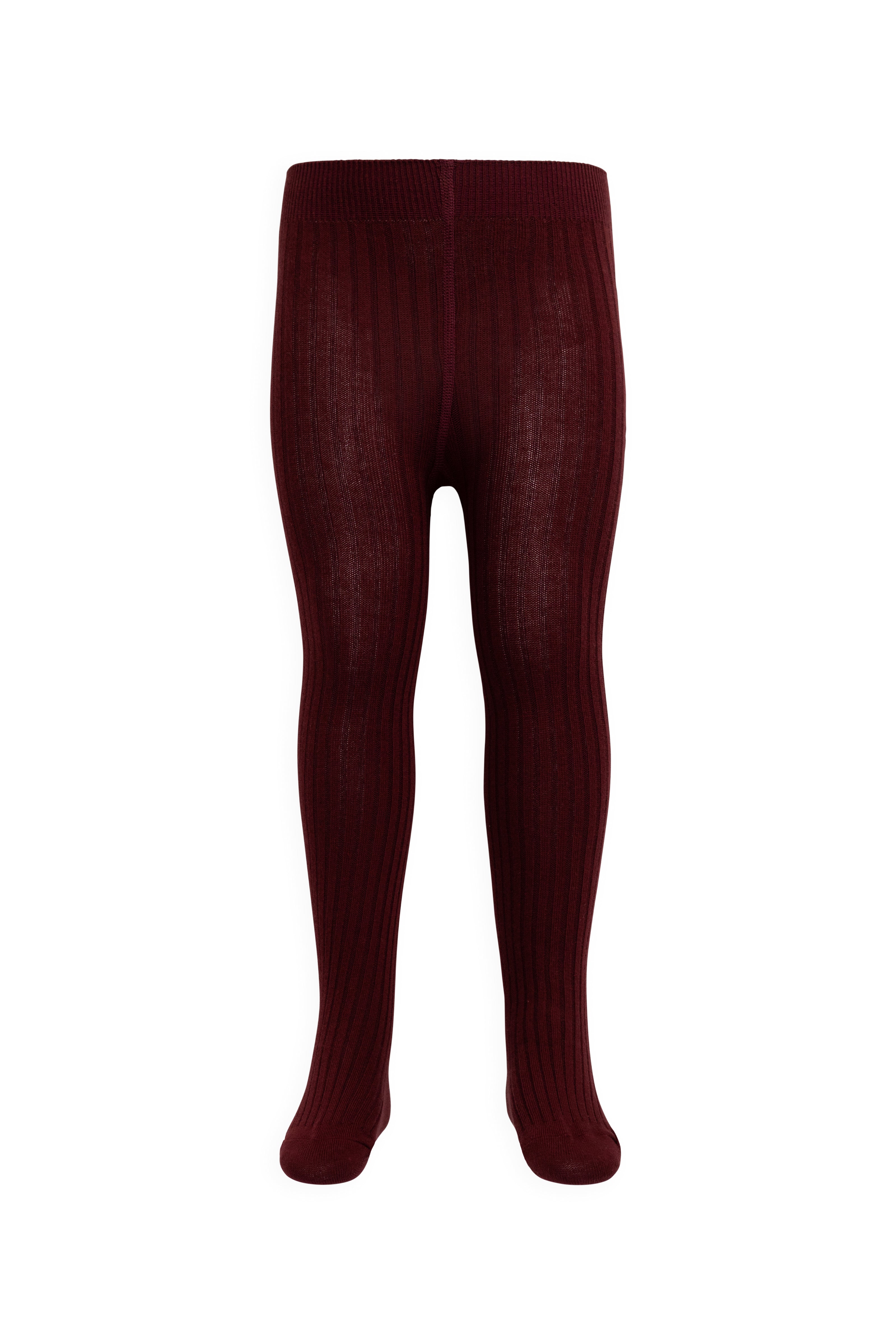 Ribbed Tight - Burgundy