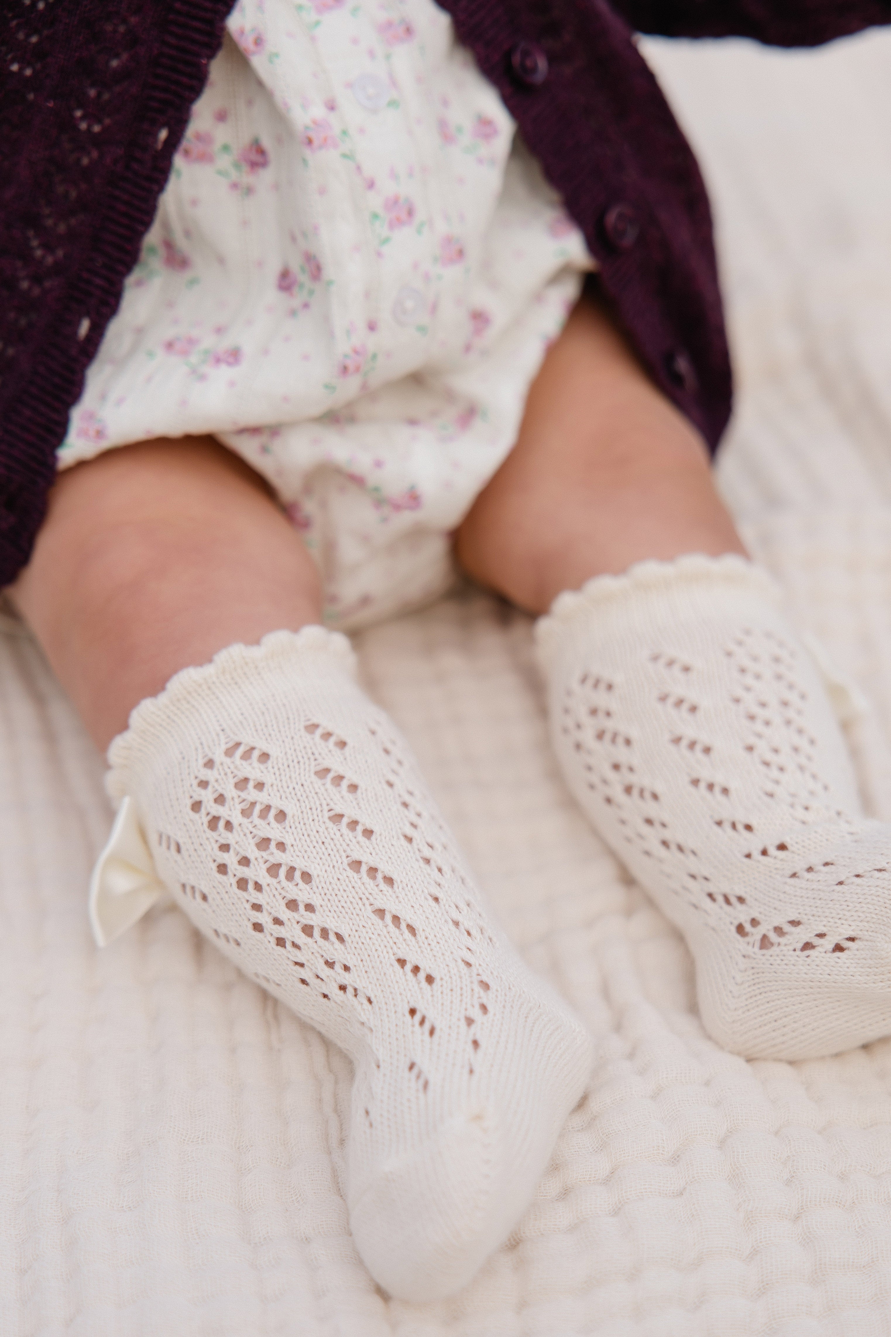 Charlotte Socks - Milk