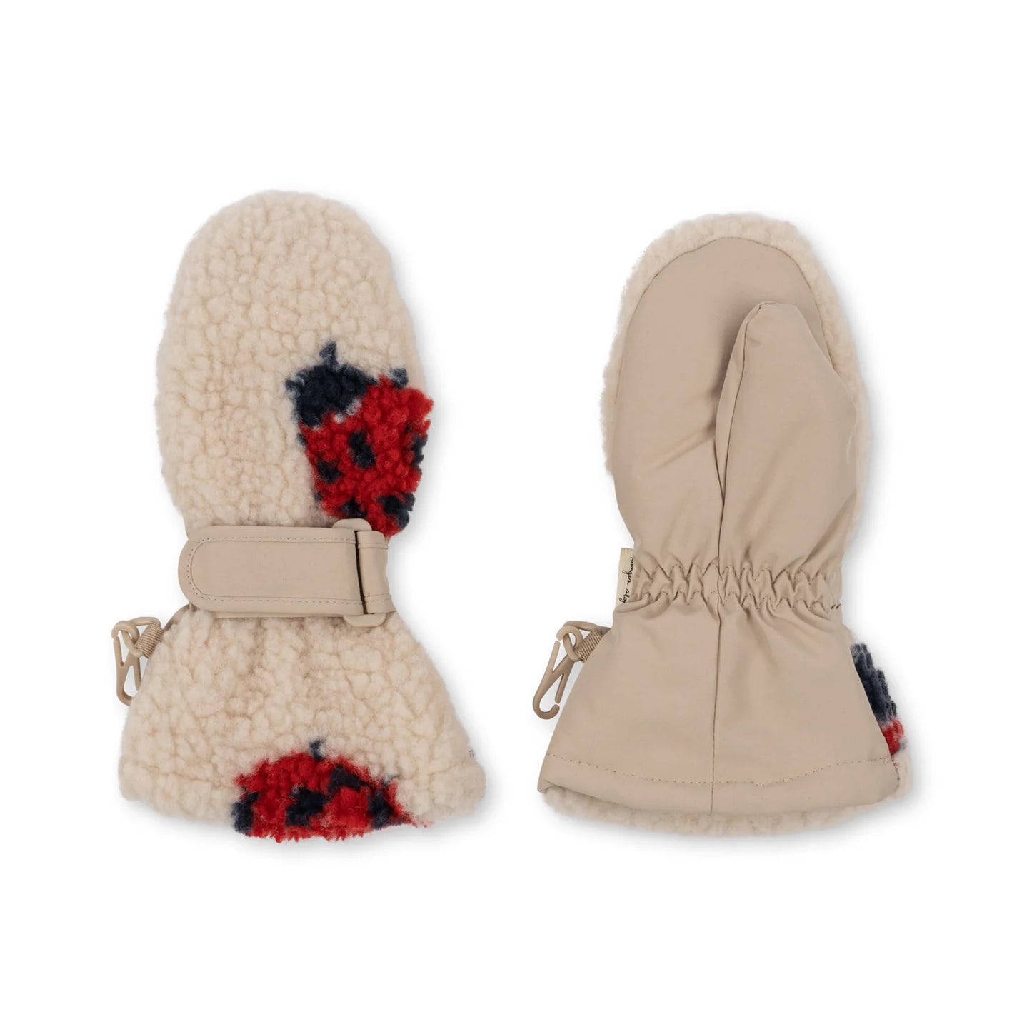 jody mittens - ladybug sand