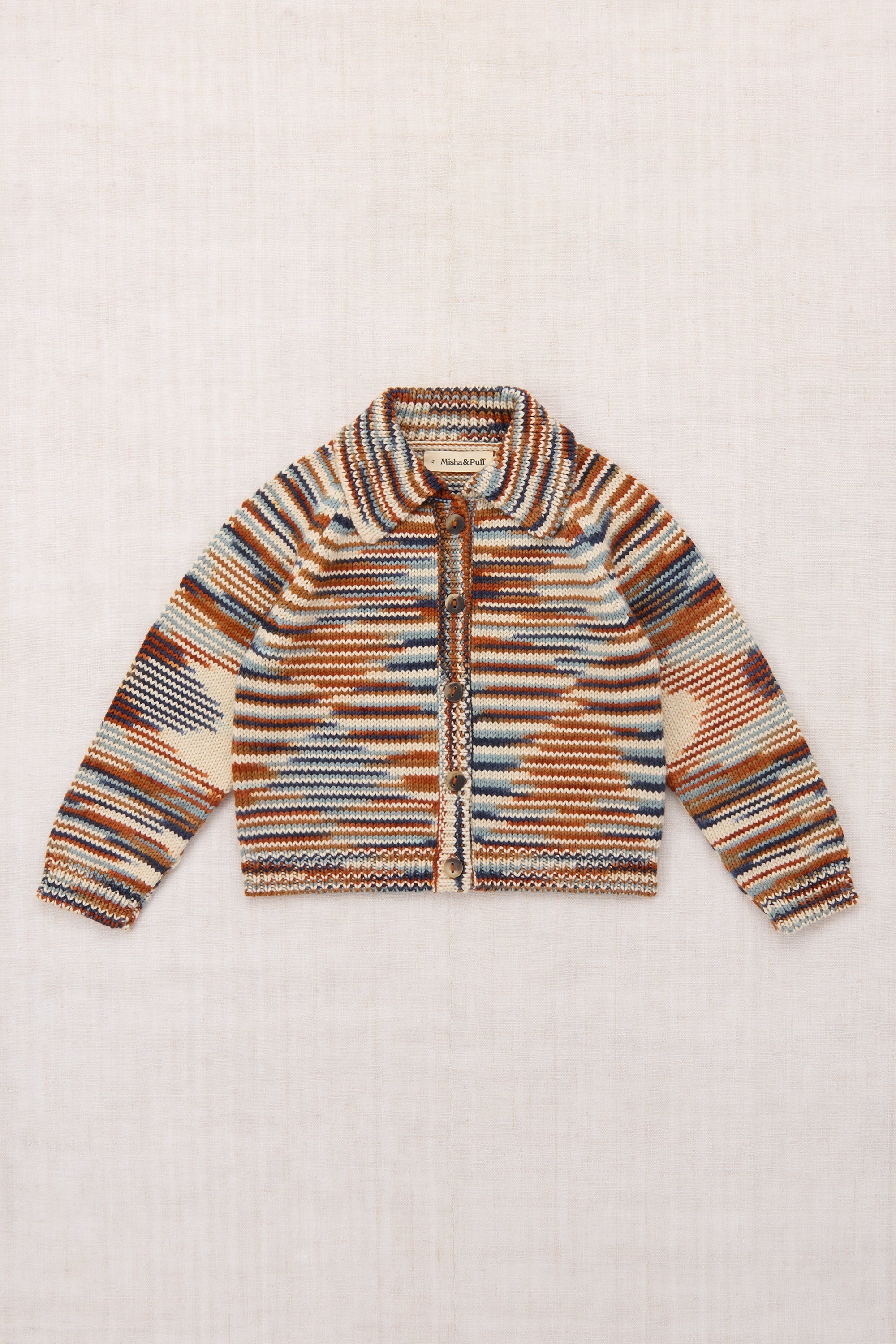 Motley Cardigan - Neriage Space Dye
