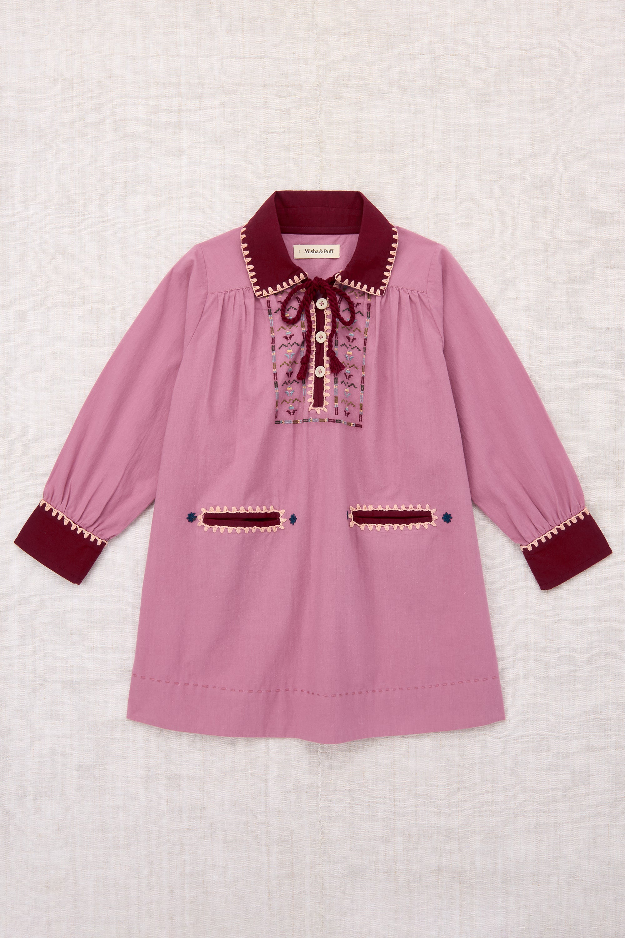 Anita Dress - Antique Rose