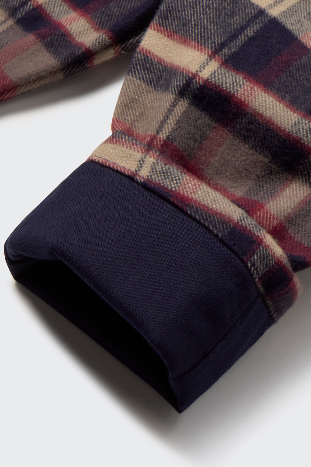 Kobe Warm Plaid Flannel Baby Pants