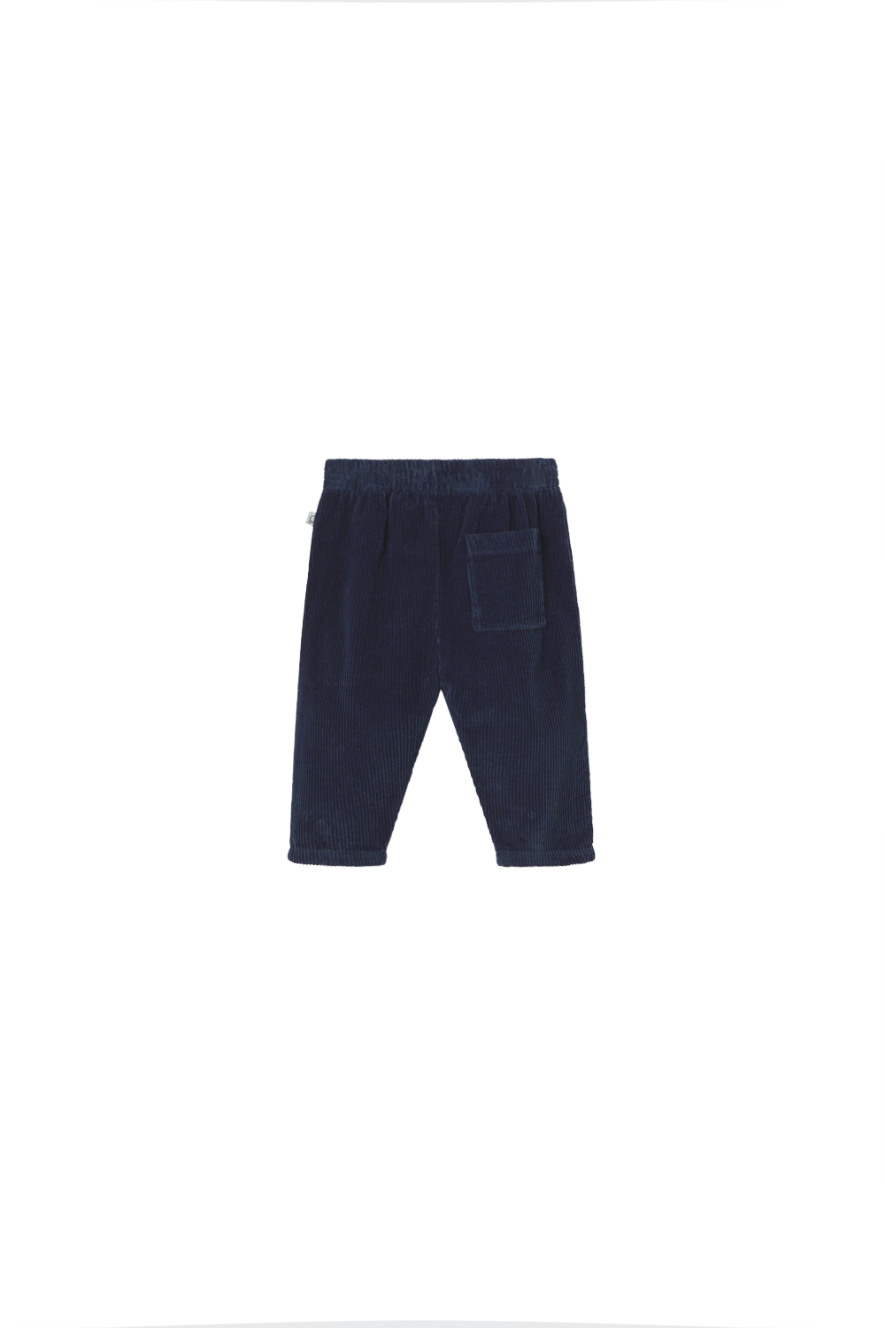 Denim Corduroy Baby Pants - Navy