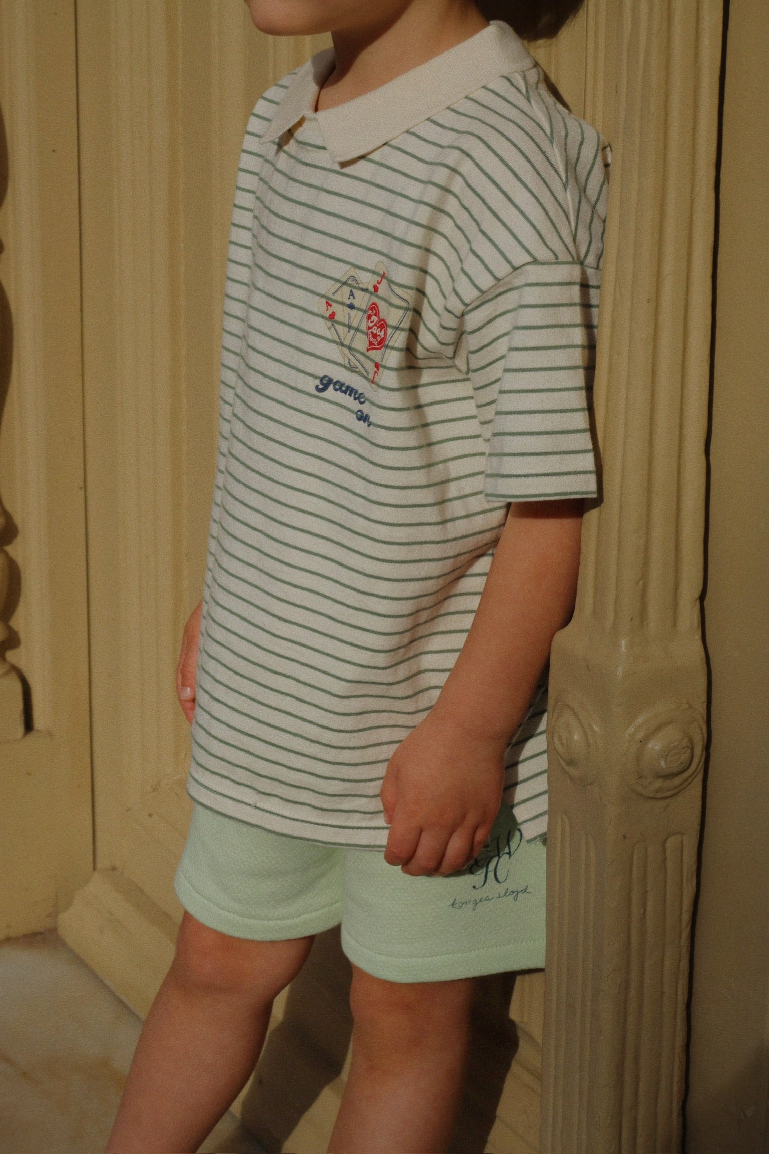 RHW X KS Mono Shorts GOTS - Meadow Mist
