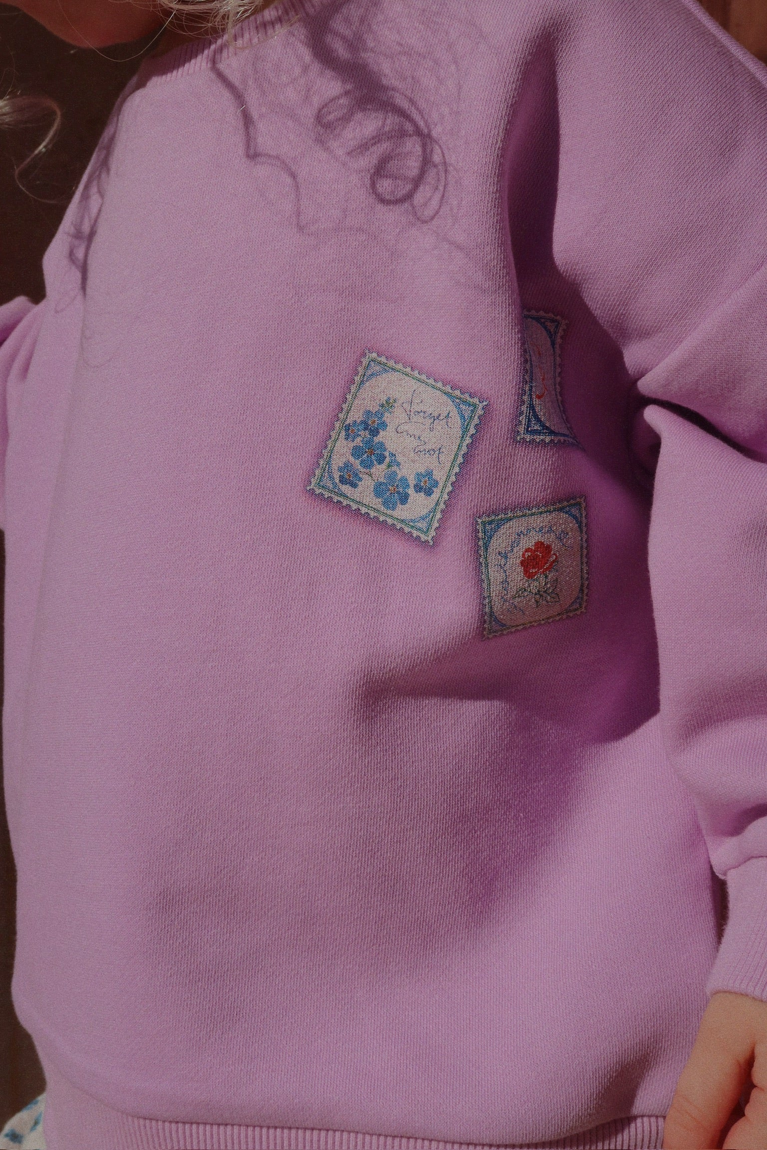 RHW X KS Lettre Sweat OCS - Lupine