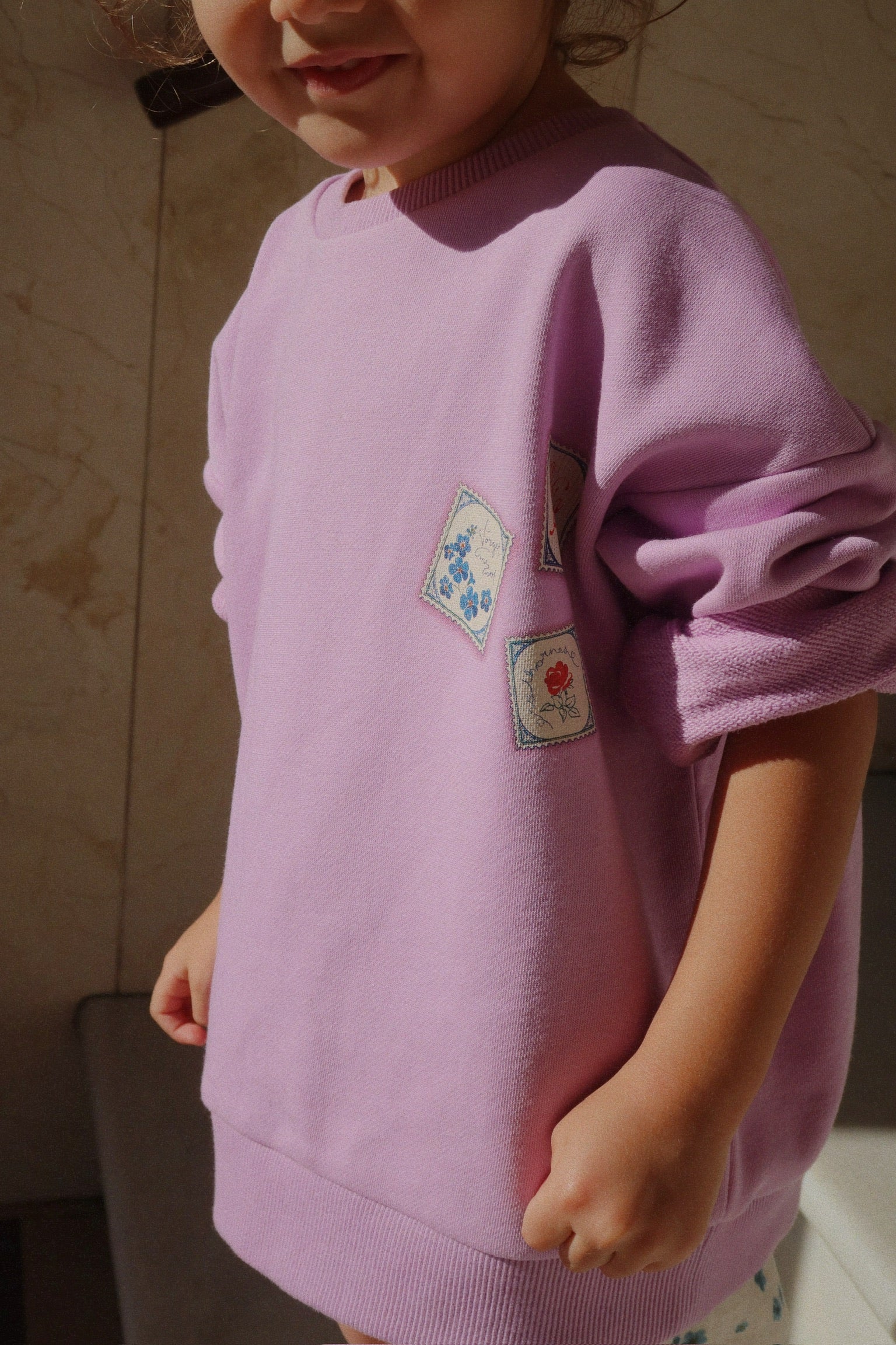RHW X KS Lettre Sweat OCS - Lupine