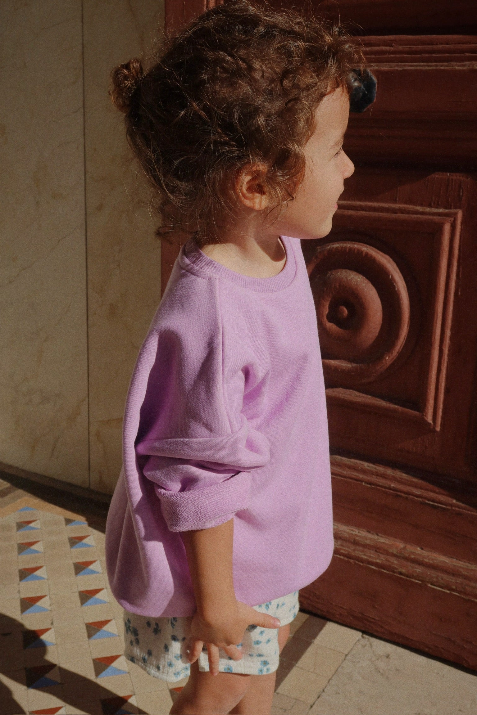 RHW X KS Lettre Sweat OCS - Lupine