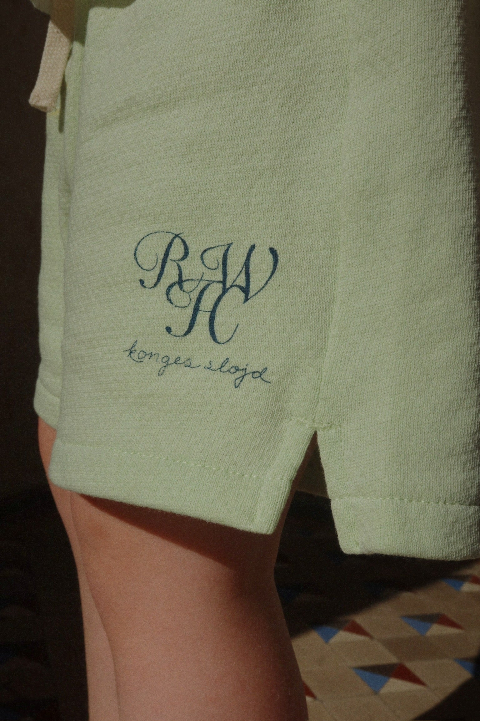 RHW X KS Mono Shorts GOTS - Meadow Mist