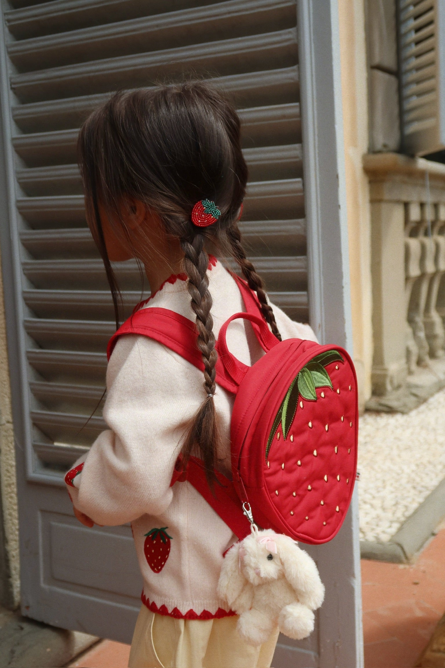 Strawberry Mini Backpack - Strawberry