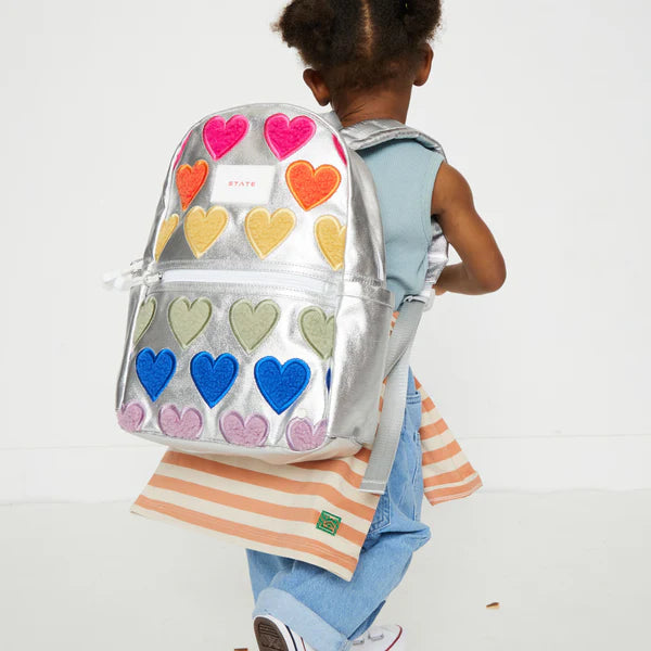 Kane Mini Backpack - Fuzzy Hearts