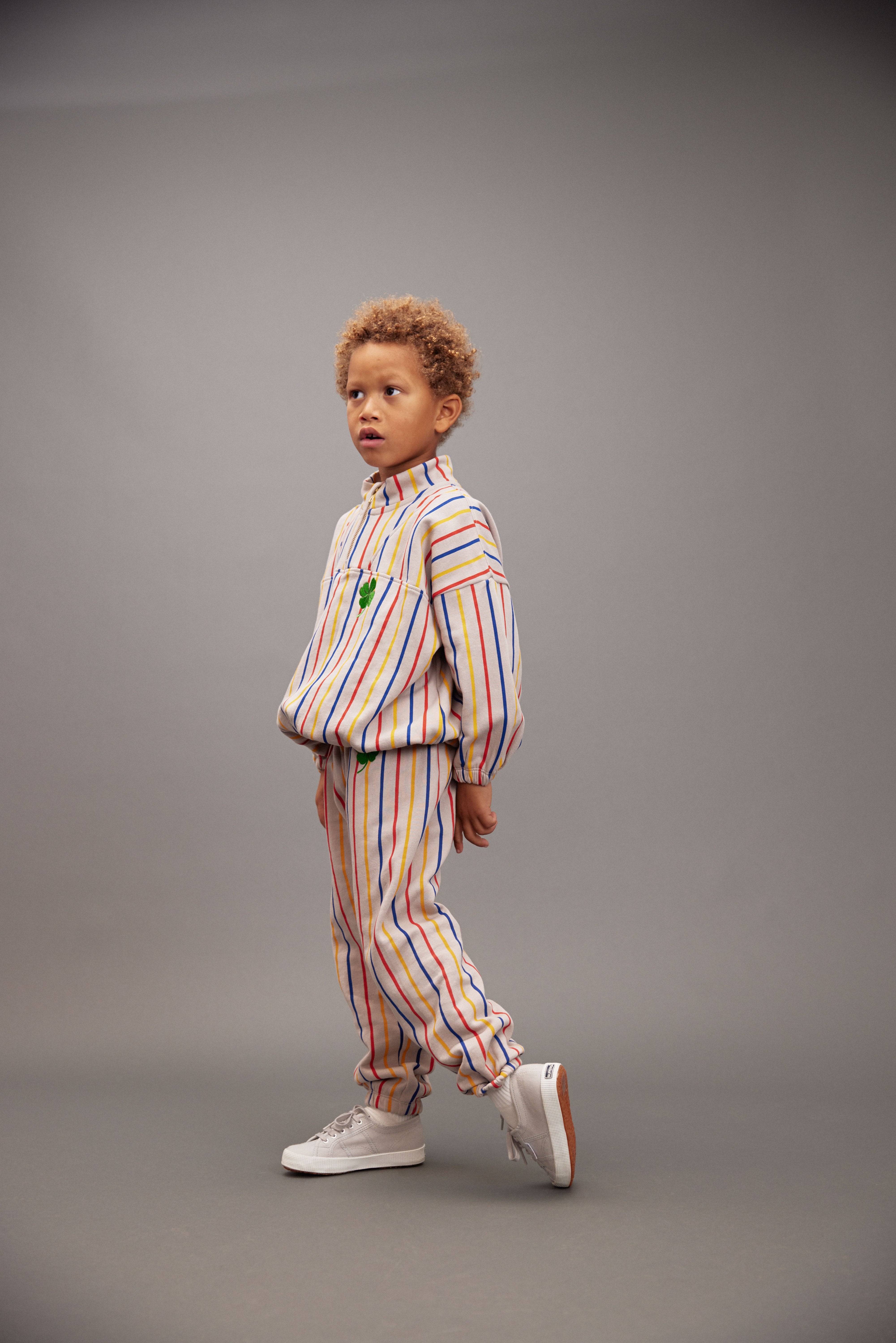 Clover Emb Sweatpants - Multi