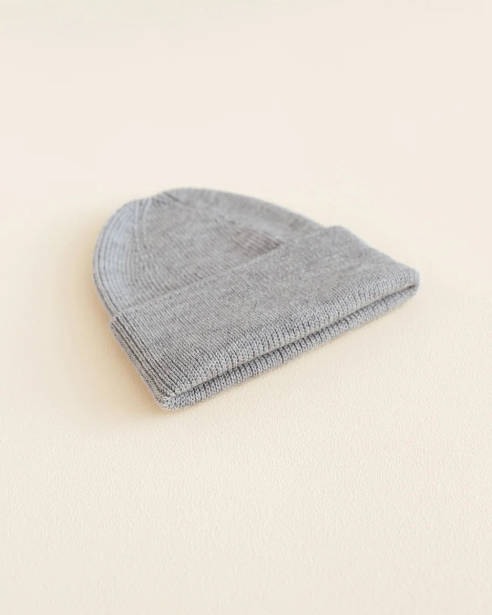 Beanie Fonzie Grey Melange