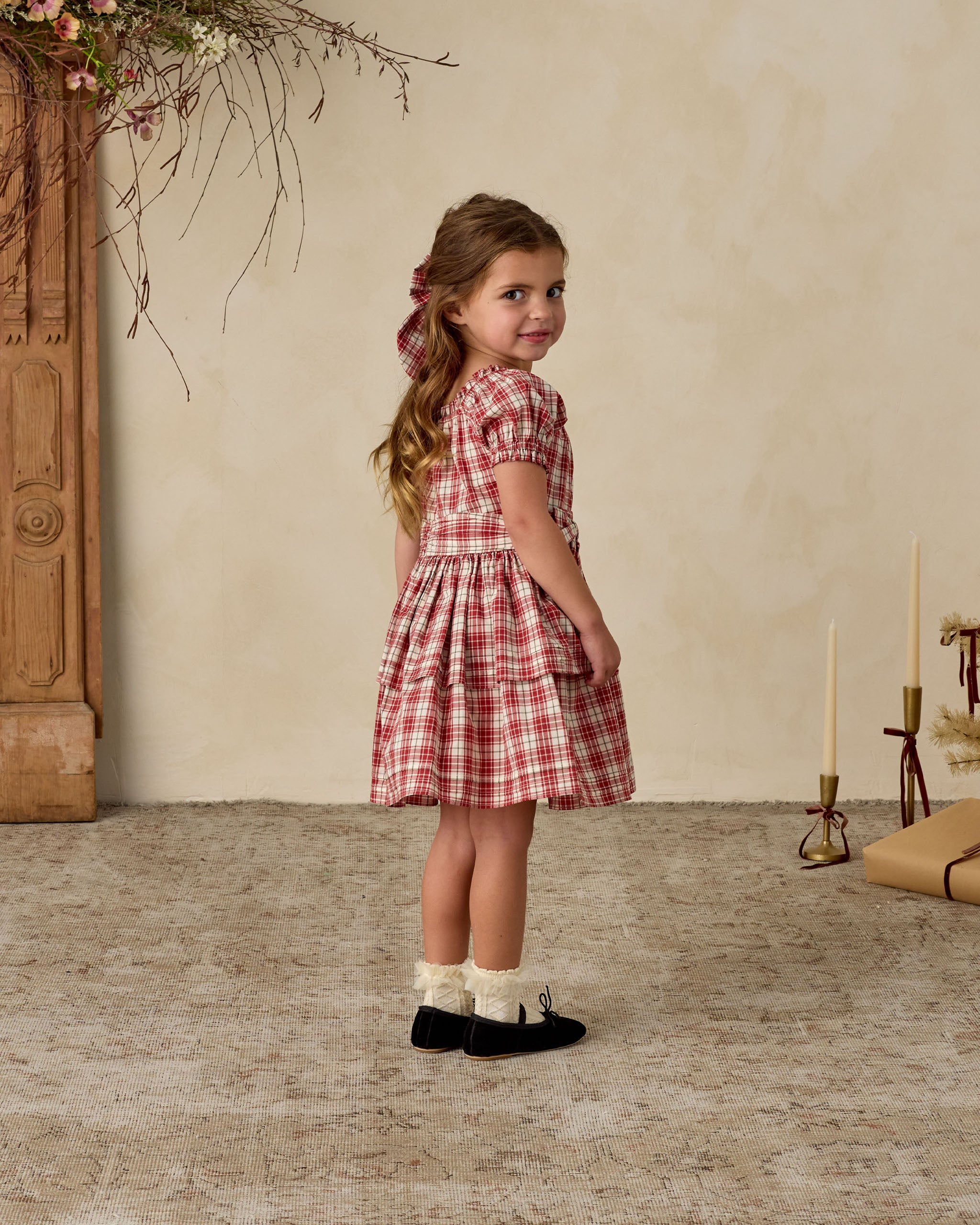 Annette Dress | Holiday Tartan