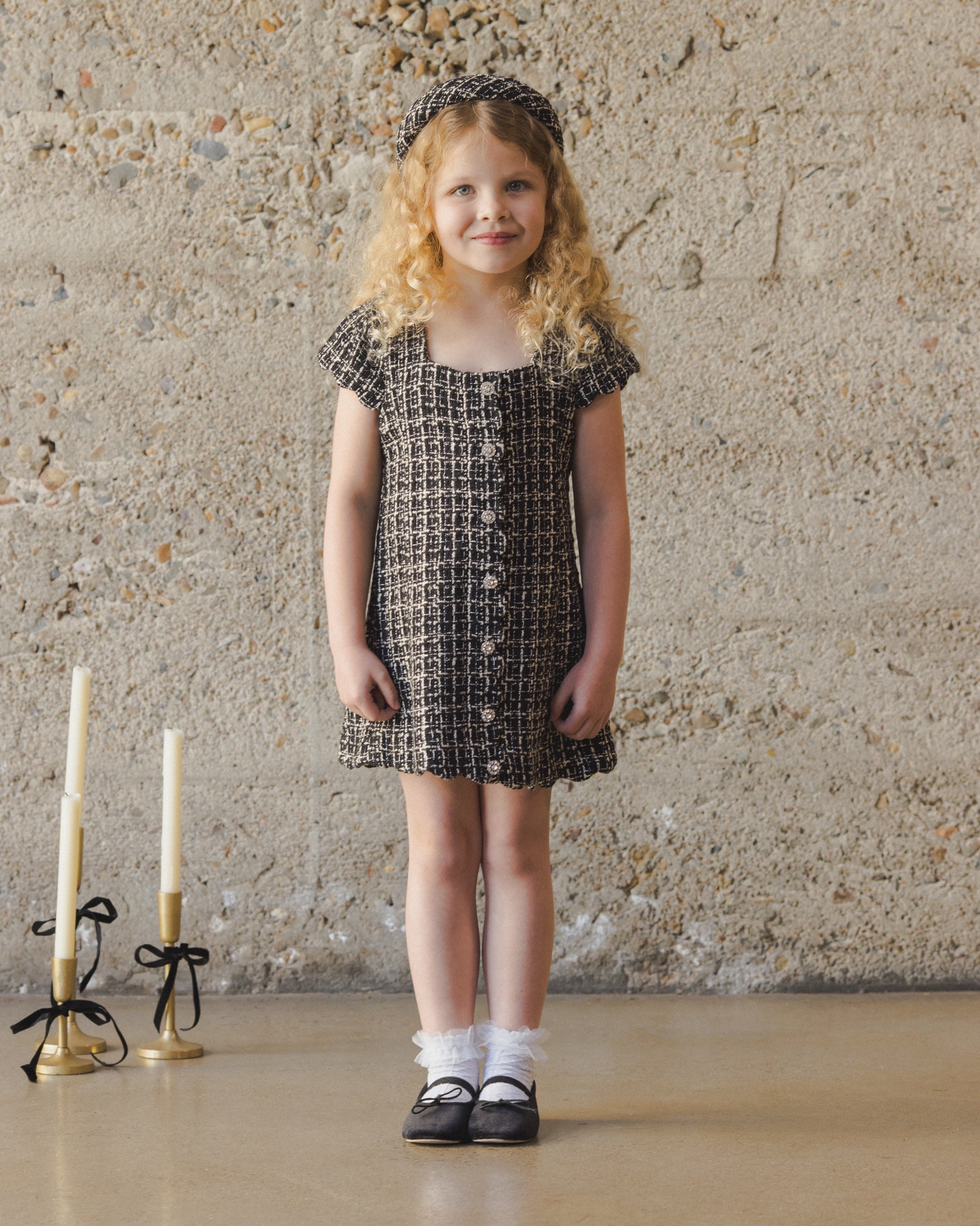 Ruffle Socks | Ruby, Silver Shimmer