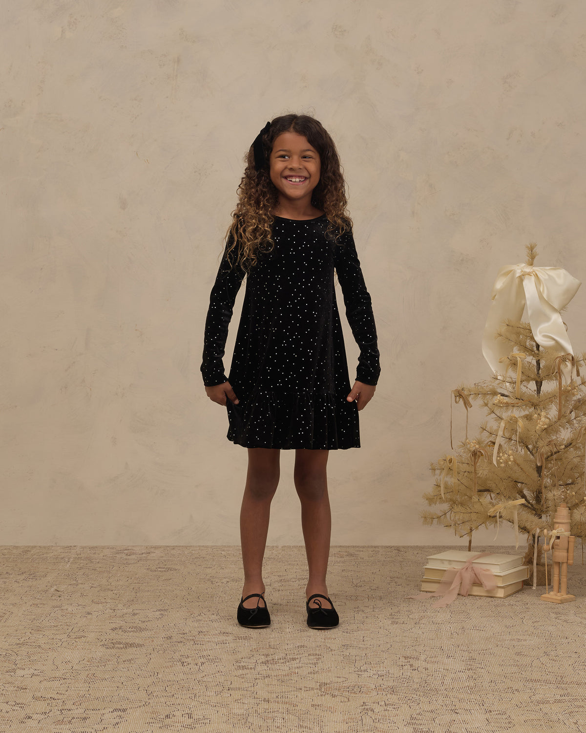 Penny Dress Black Rhinestone - Black