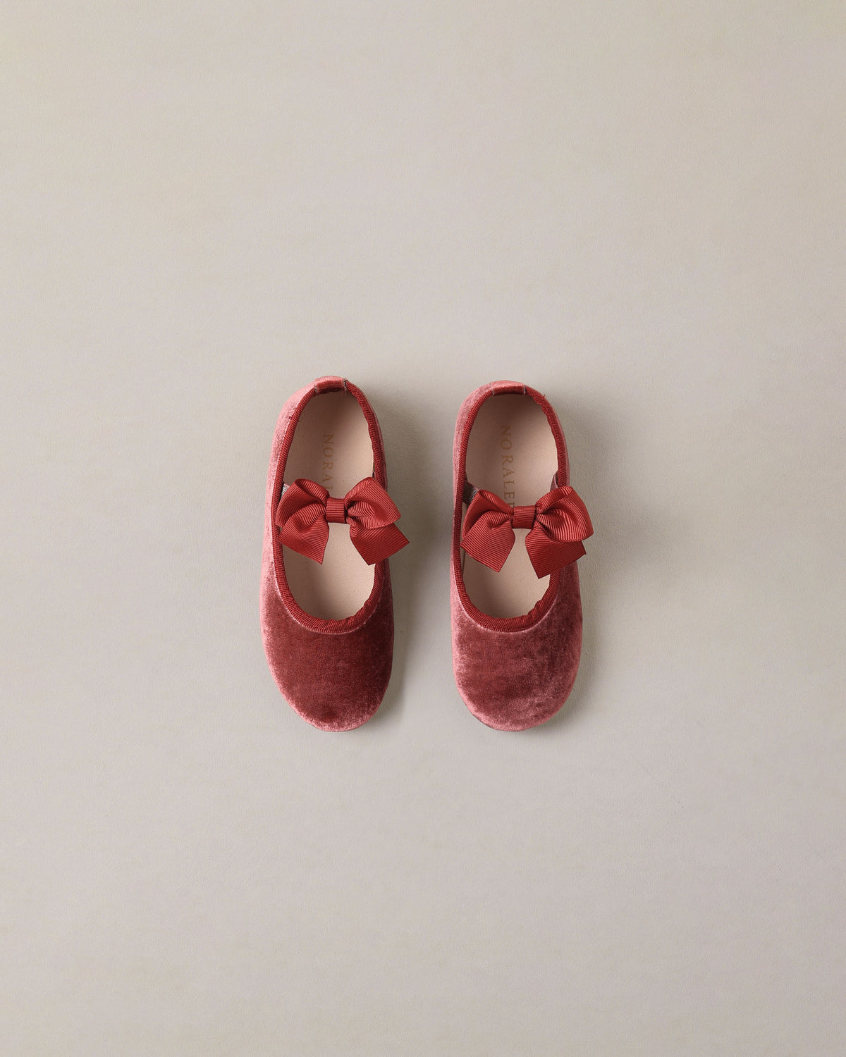 Bow Ballet Flats - Ruby