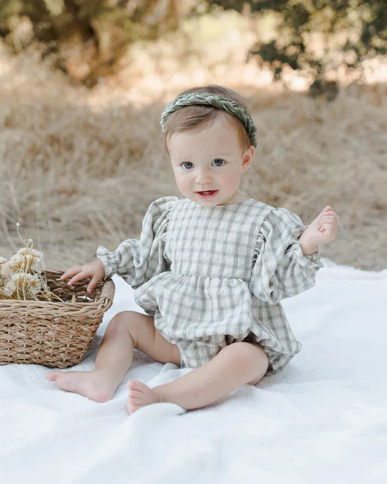 LUNA ROMPER || AUTUMN PLAID