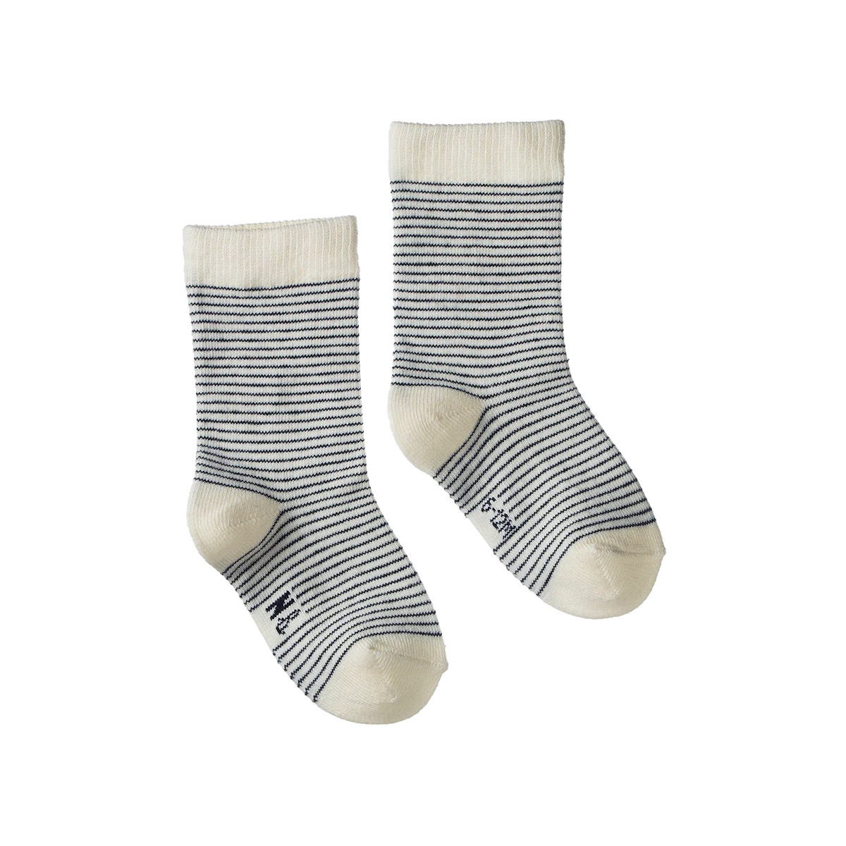 Cotton Socks - Navy Stripe