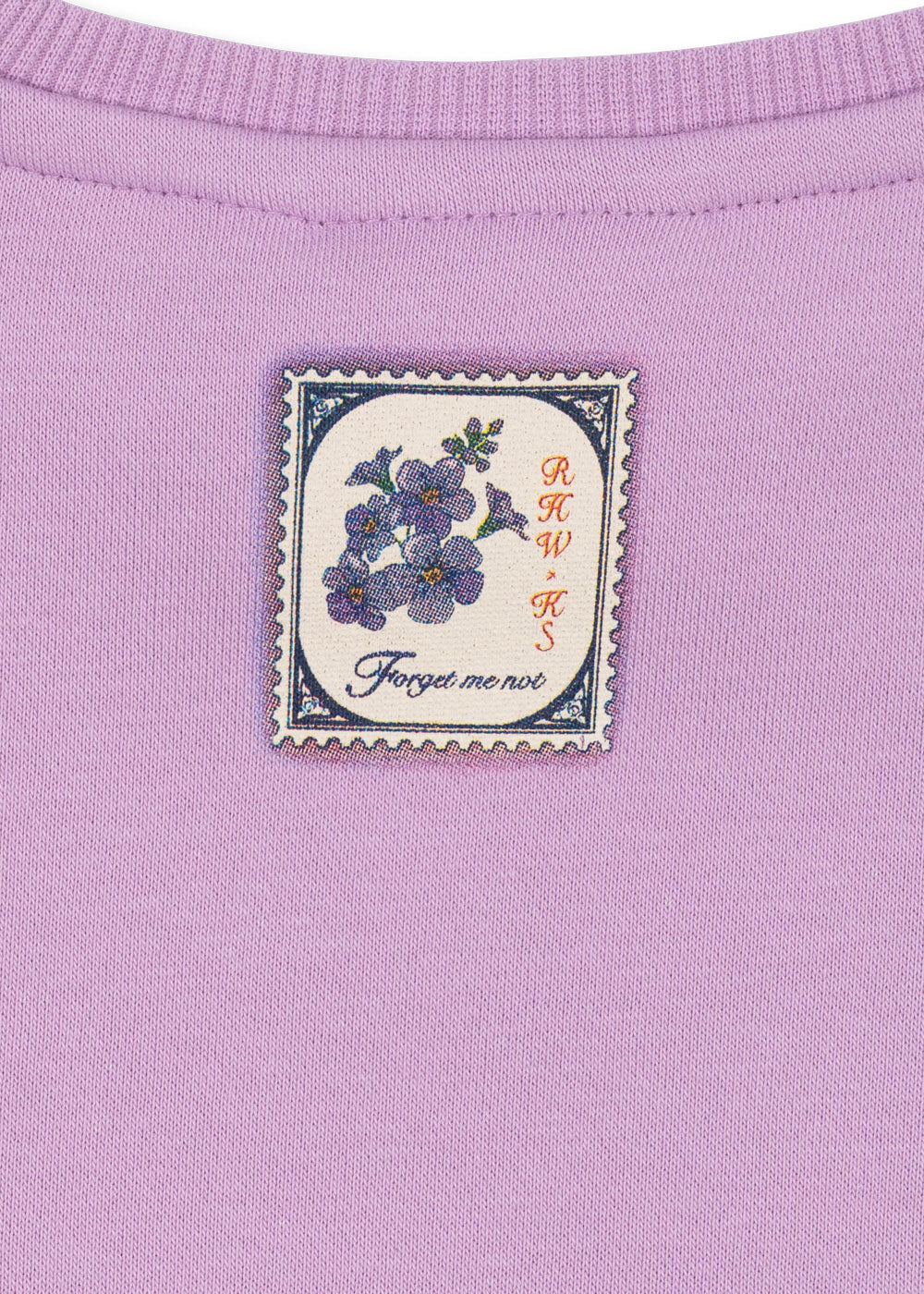 RHW X KS Lettre Sweat OCS - Lupine