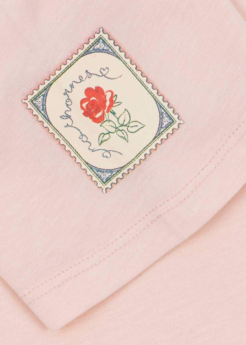 RHW X KS Lettre Tee OCS - Chalk Pink