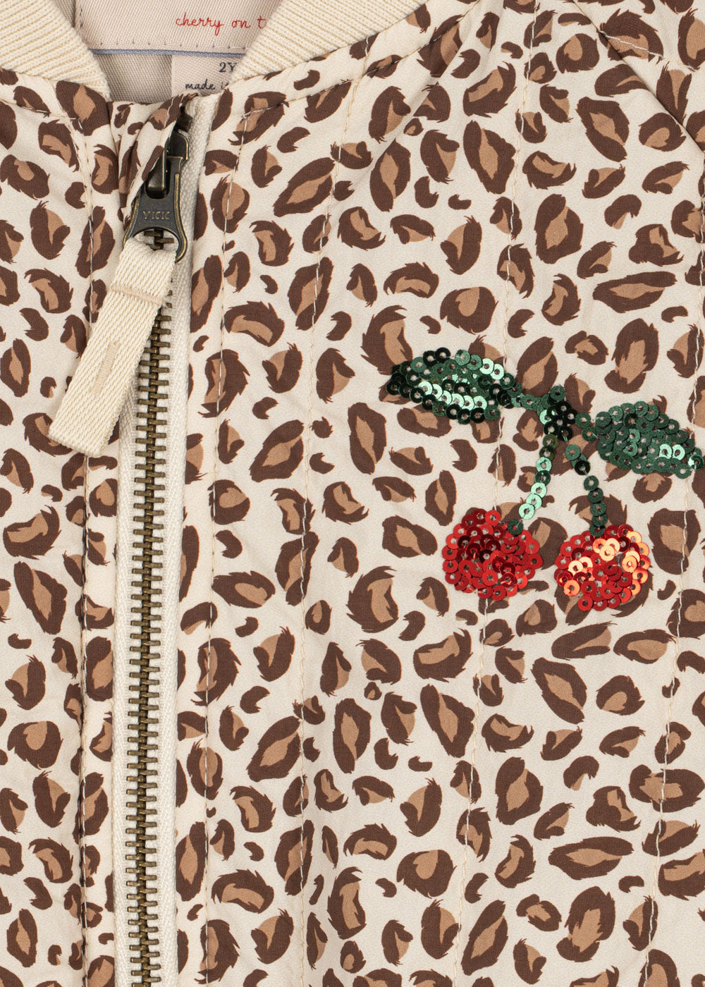 Juno Printed Sequin Bomber Jacket - Leo