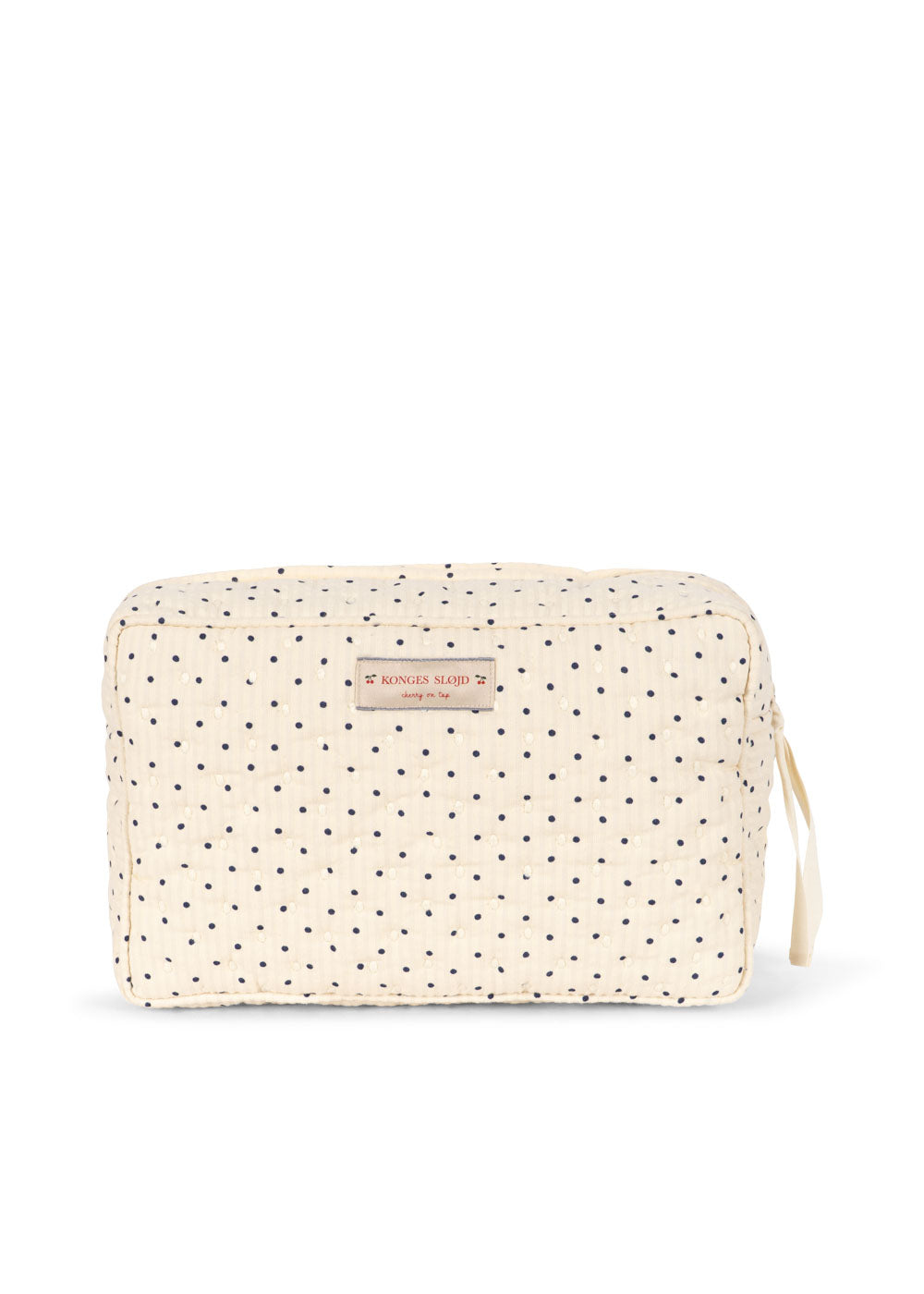 Seersucker Big Toiletry Bag - Estate Dot