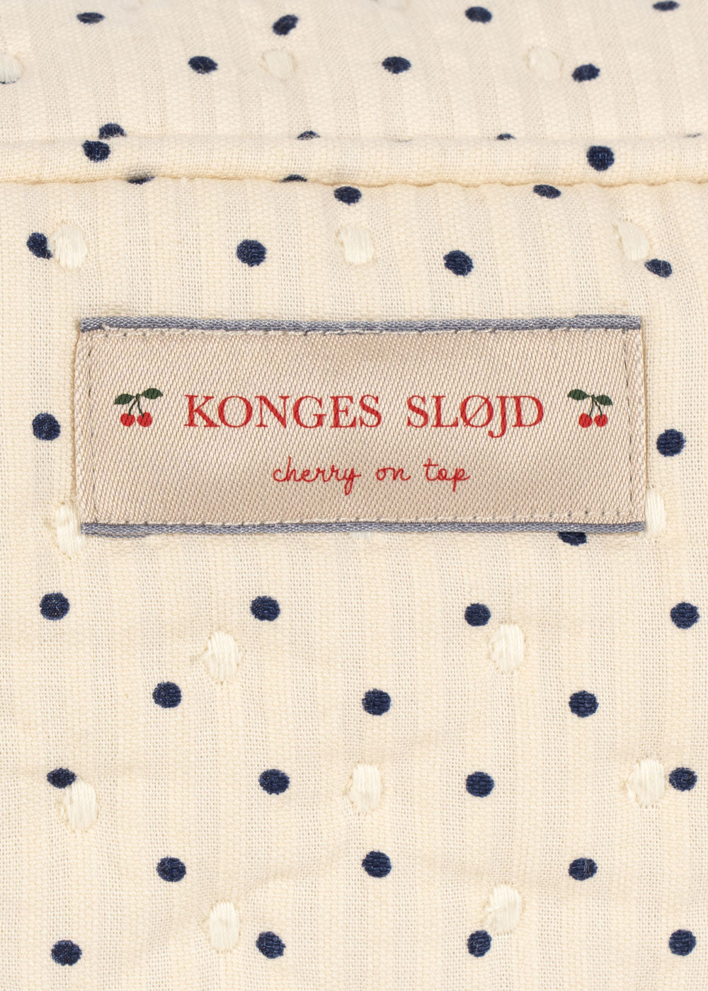 Seersucker Big Toiletry Bag - Estate Dot