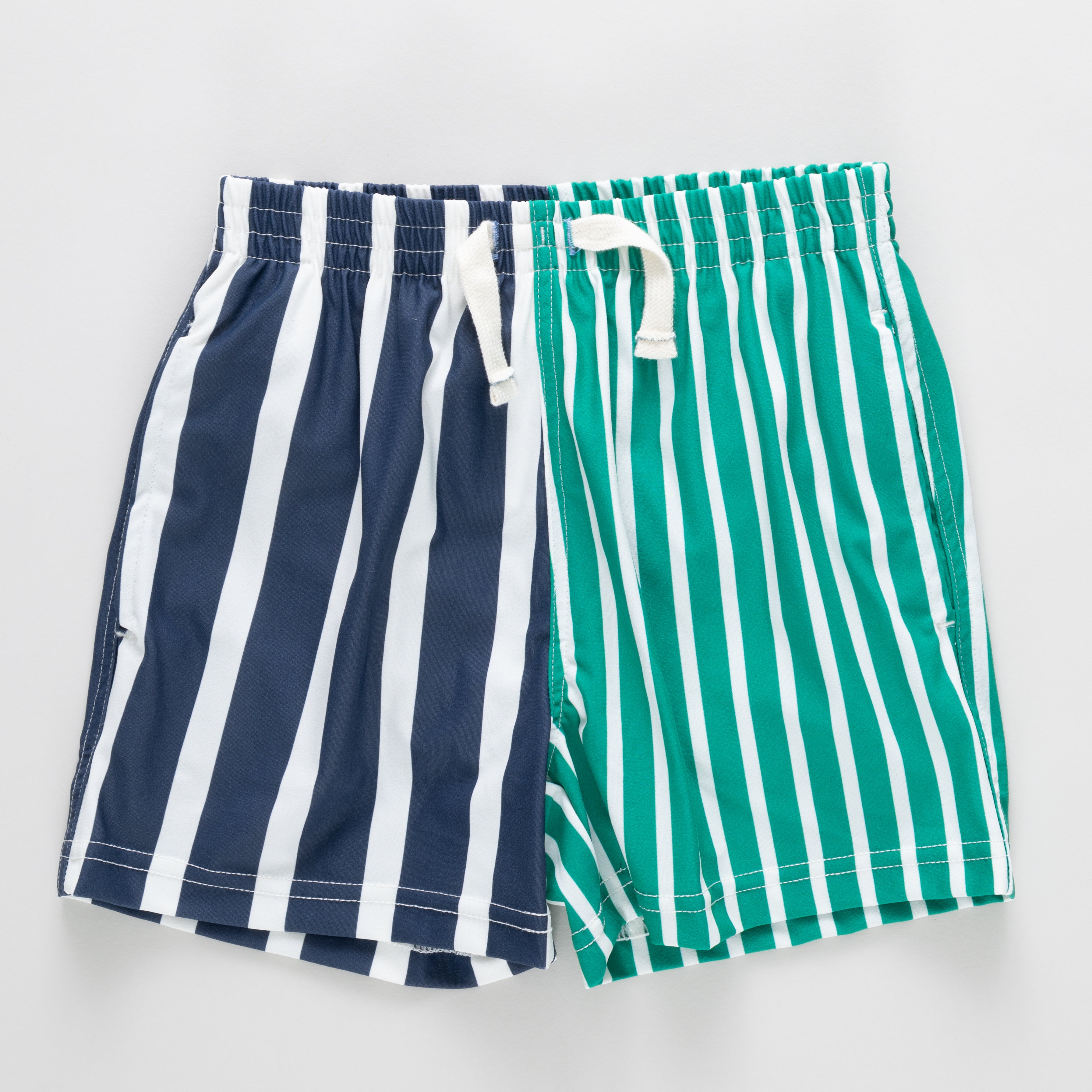 Boys Swim Trunk - Multi Stripe