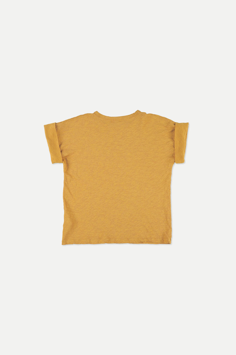 Slub Print T-Shirt Pottery Oil