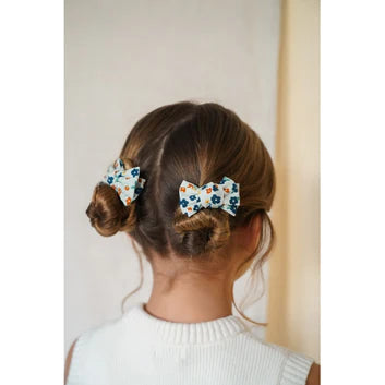 Pigtail Bow Hair Clips set of 2