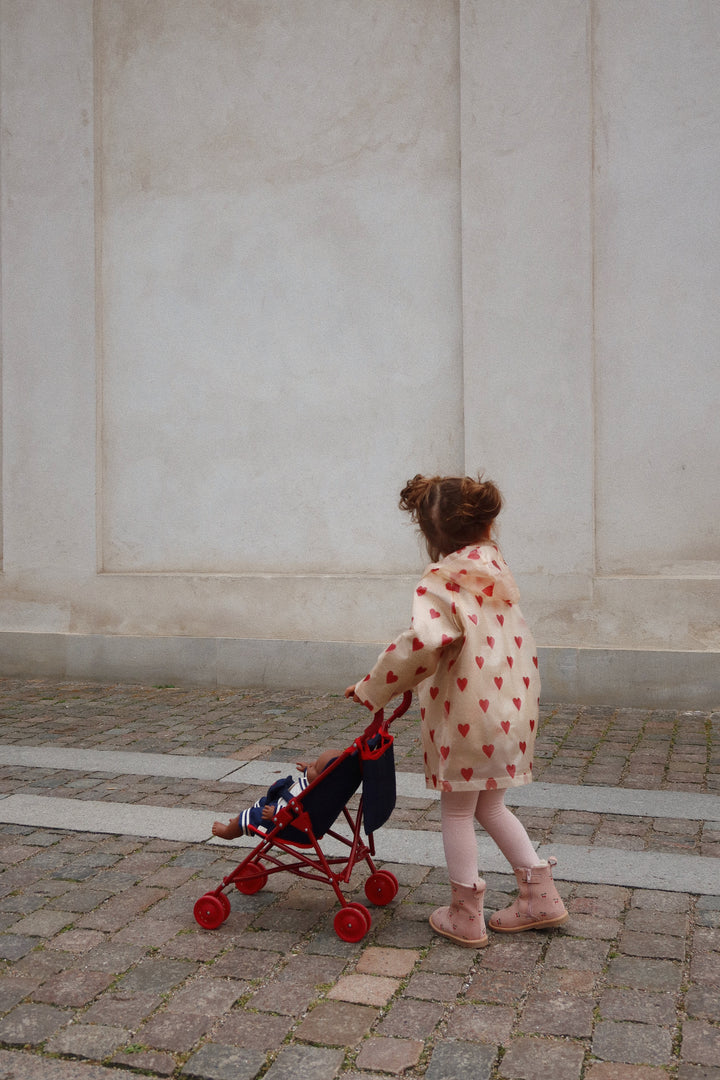 pippi pull on boots - cherry