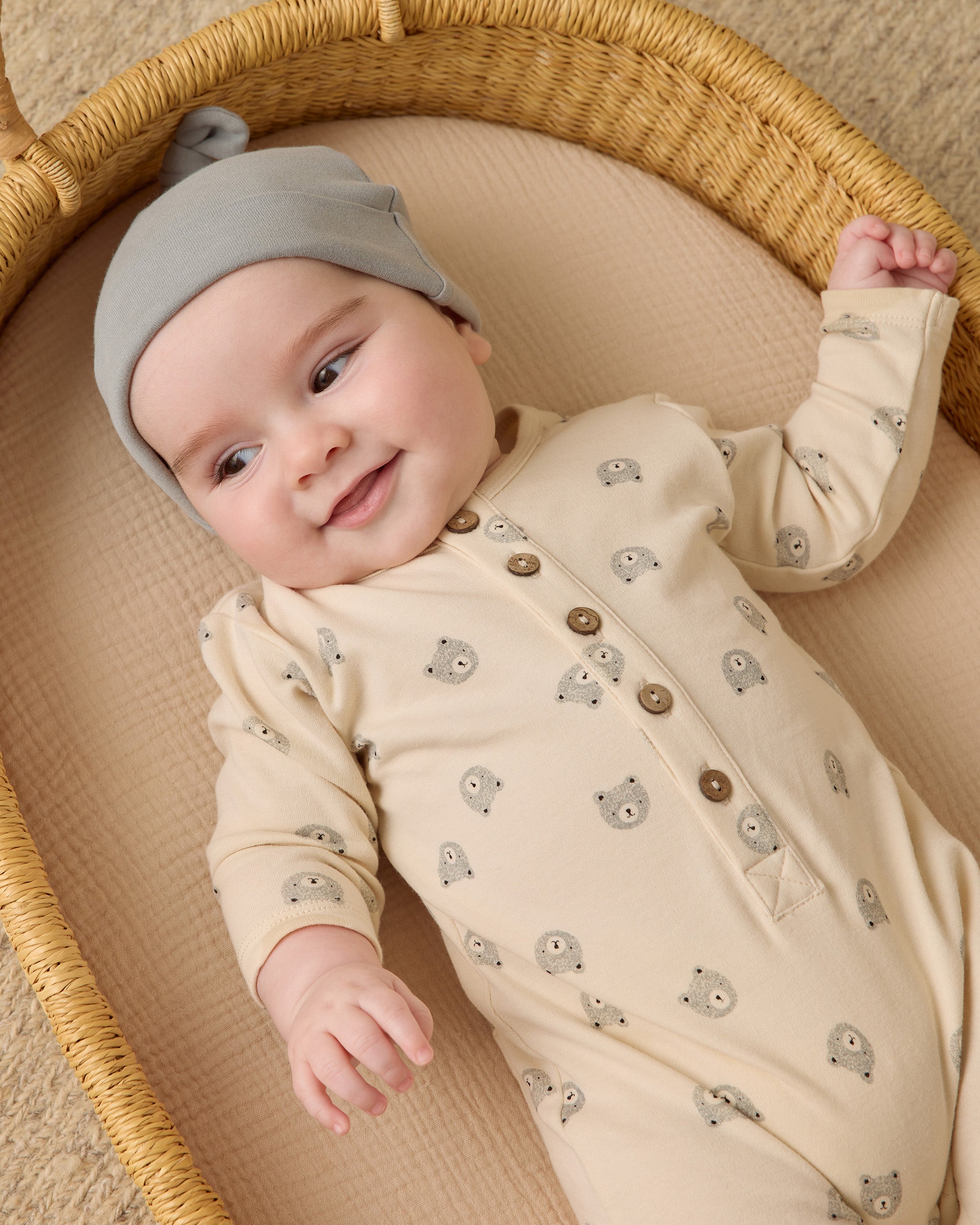 Long Sleeve Jumpsuit || Bears