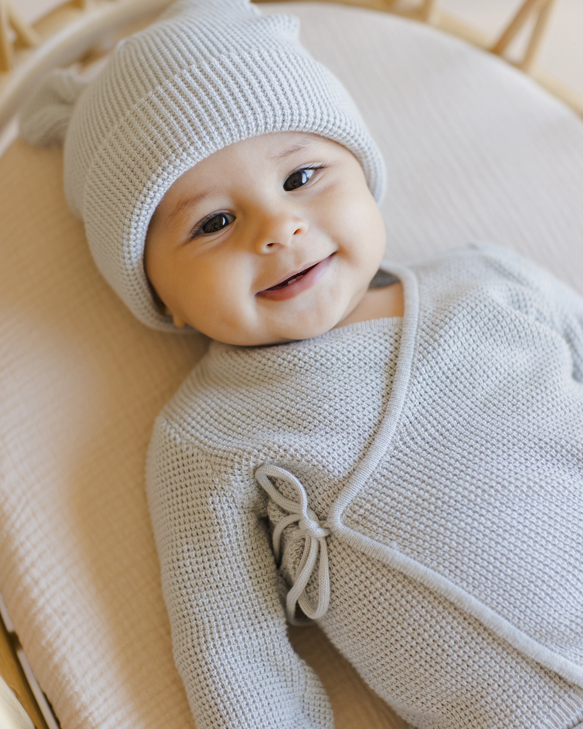 Knit top and Pant Set || Ice Blue