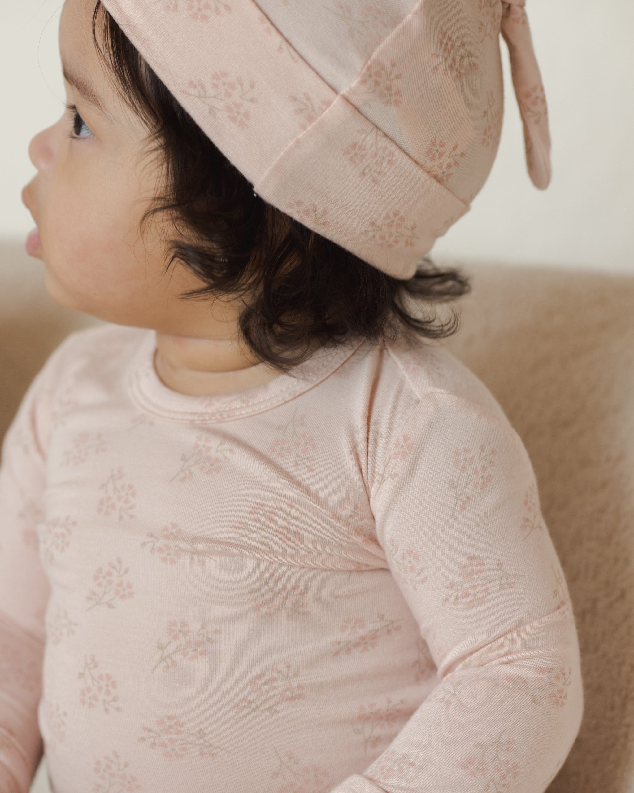Modal Pajama Set || Pink Blossom