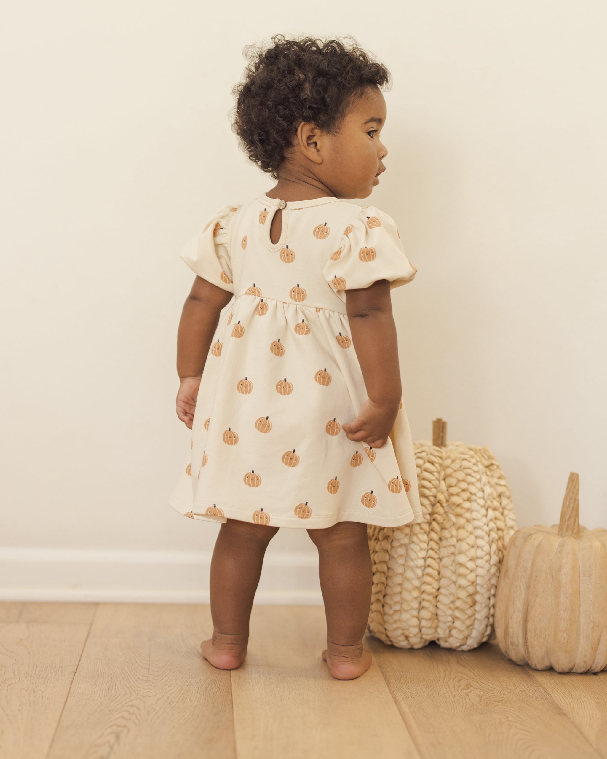 Darla Dress || Smiley Pumpkins
