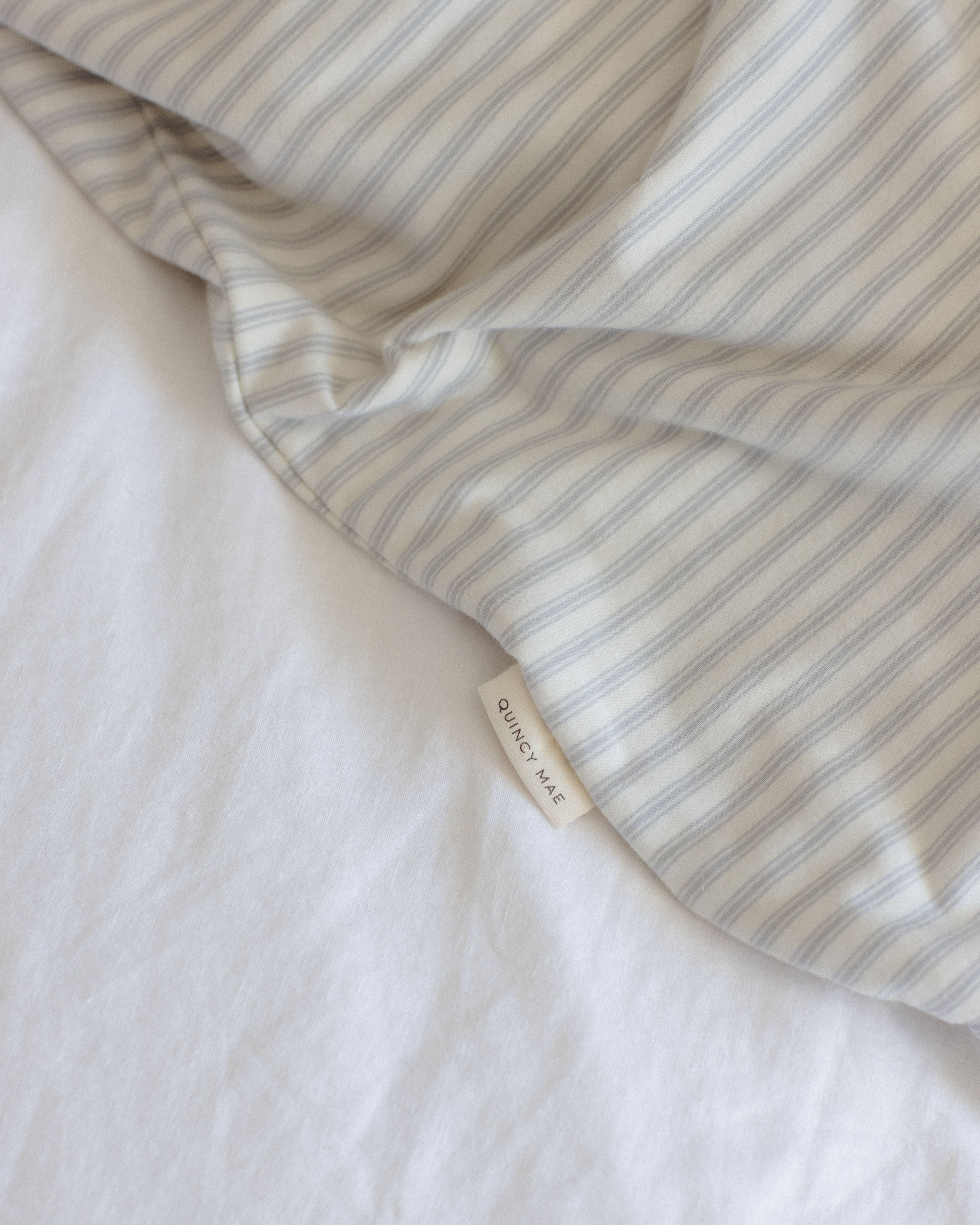 Jersey Sleep Bag - Cloud Stripe
