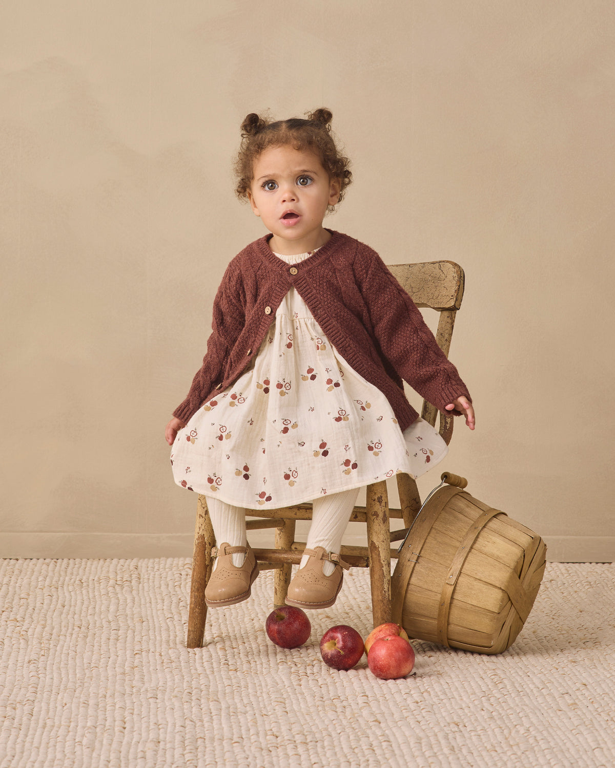 Knit Cardigan - Black Cherry