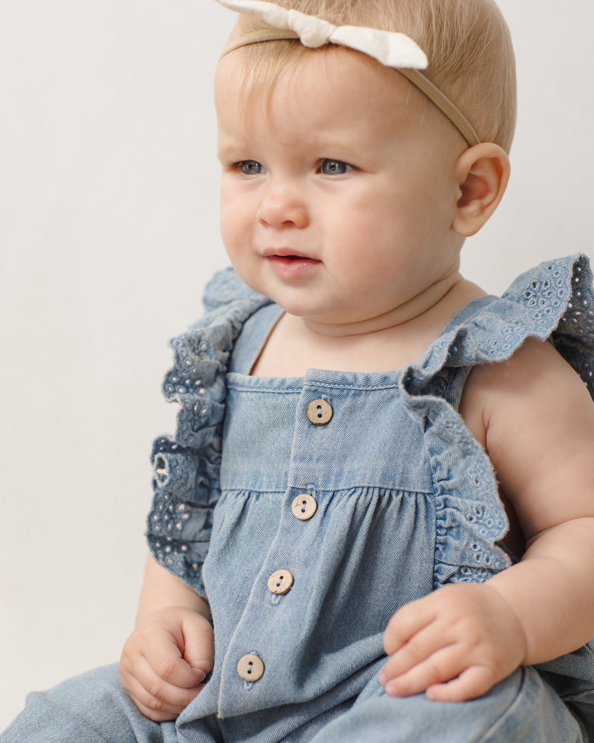 Nova Romper || Chambray