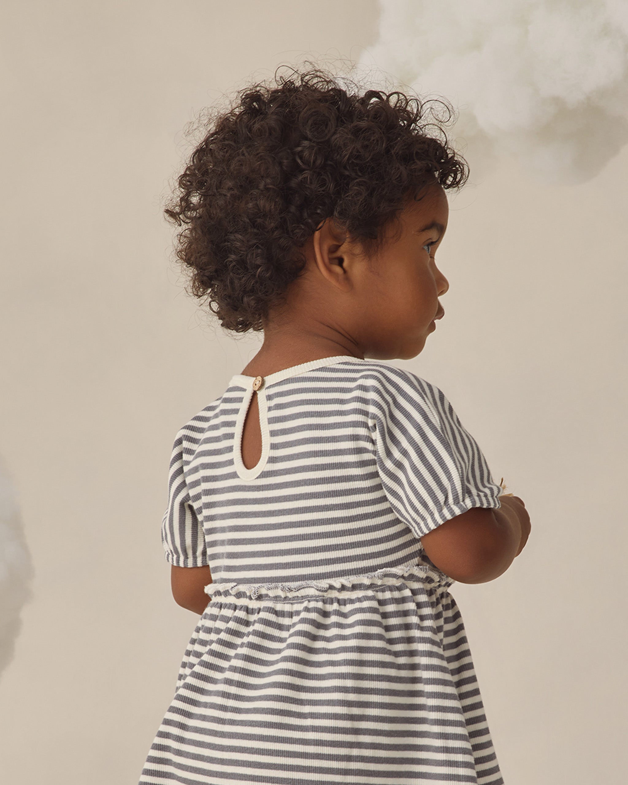 Annie Dress || Ocean Stripe