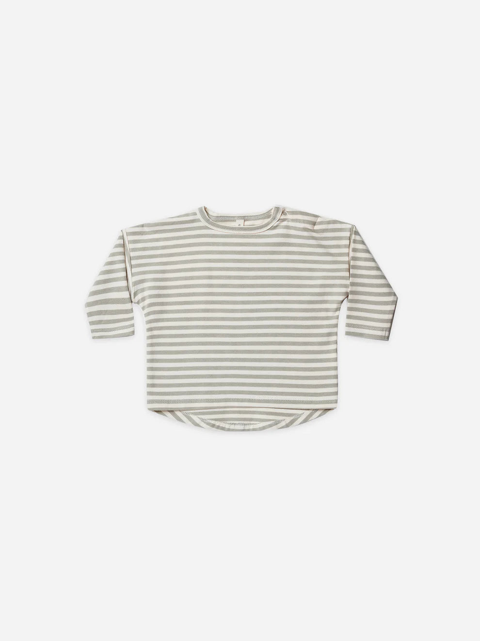 LONG SLEEVE TEE | PISTACHIO STRIPE