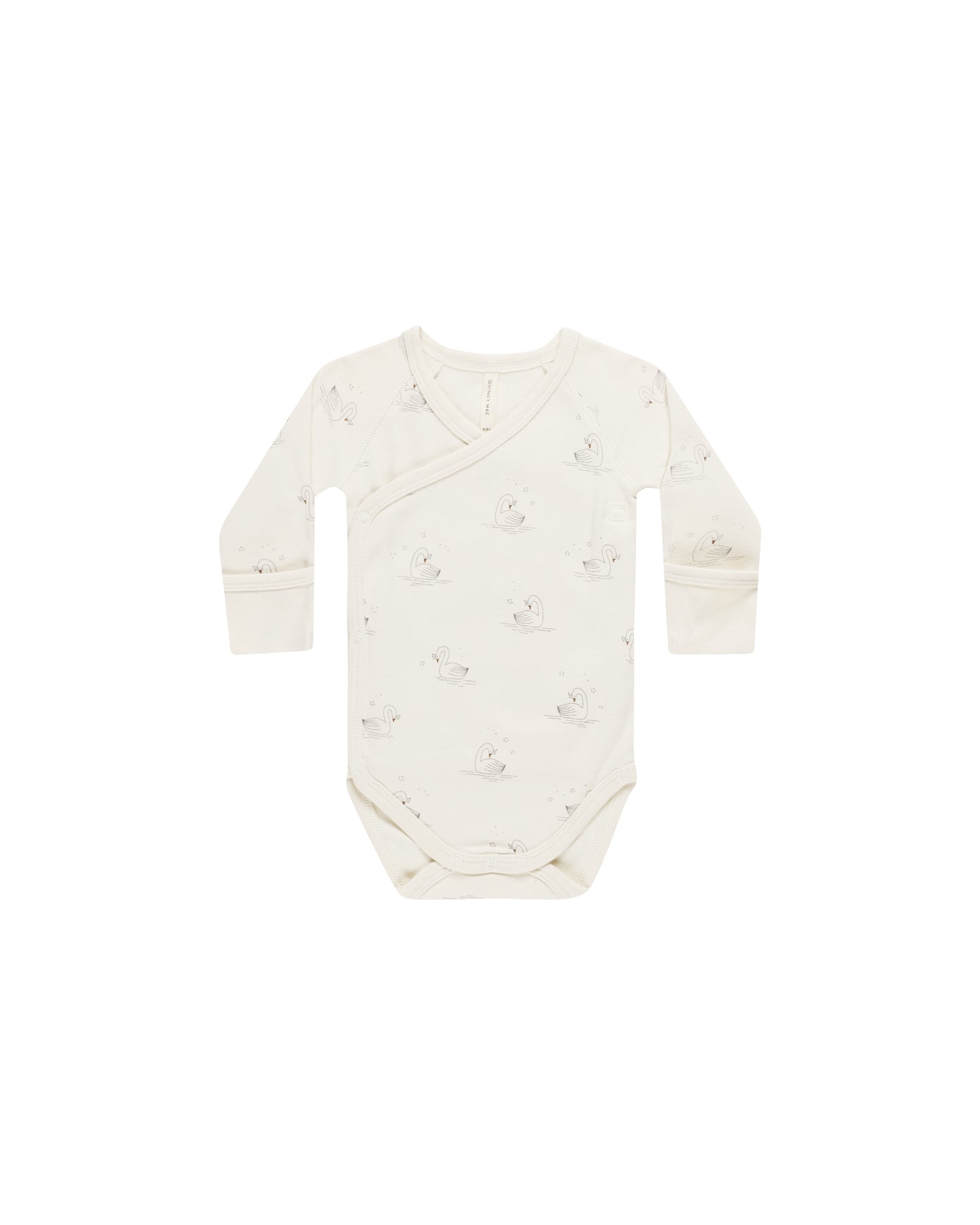 Side Snap Bodysuit || Swans