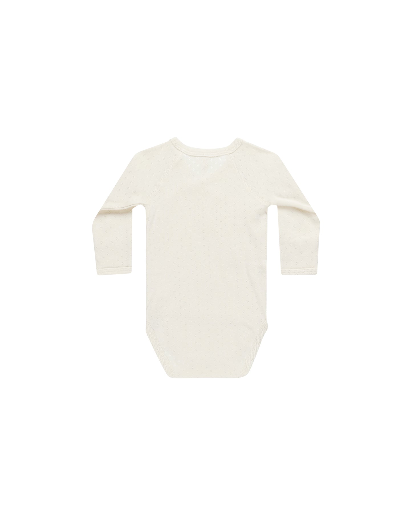 Side Snap Bodysuit || Ivory